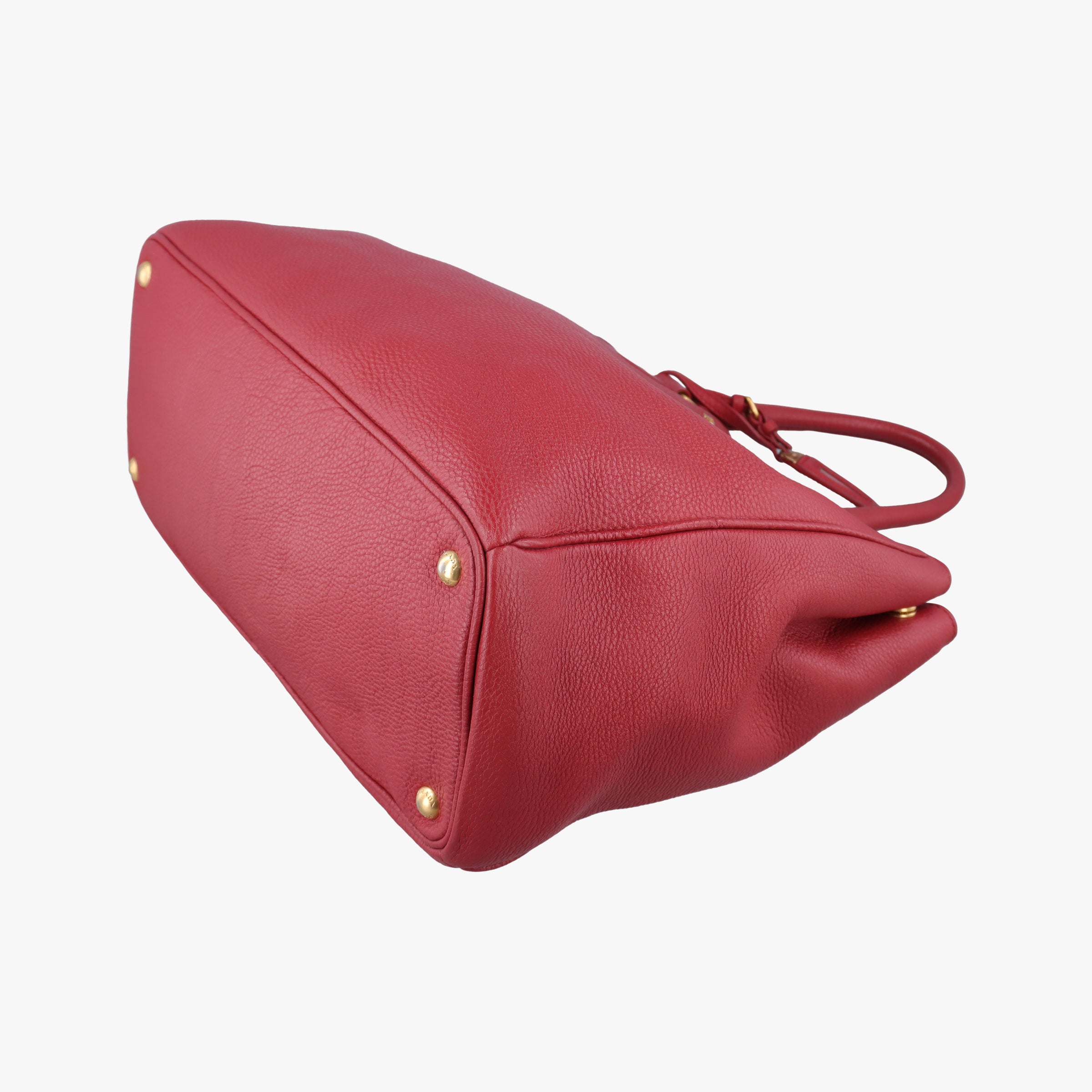 Vitello Daino Top Handle Red Leather BN2420 25ヴィッテロ ダイノ トップハンドル レッド レザー BN2420 25
