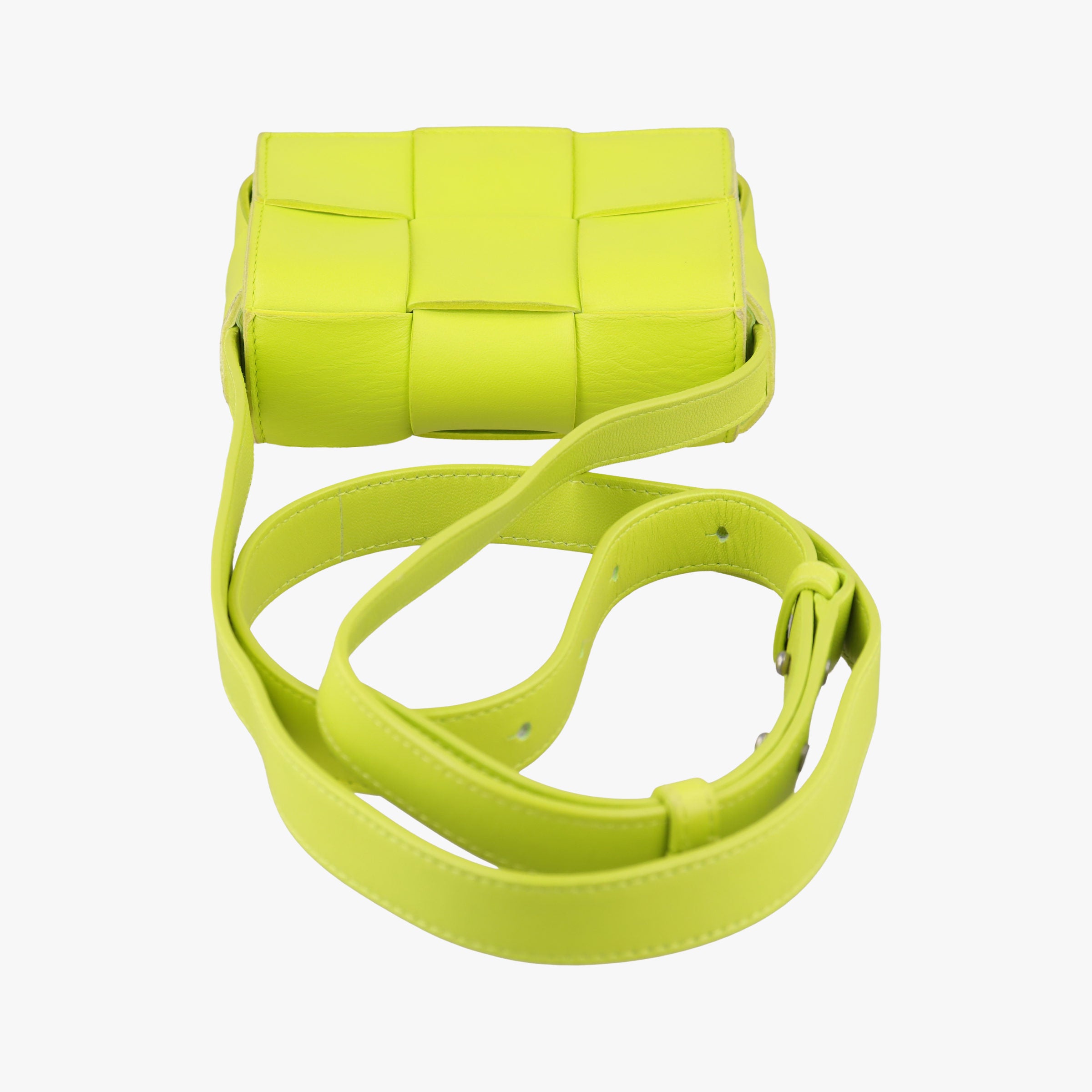 cassette Green lambskin IC Chipカセット グリーン ラムスキン ICチップ
