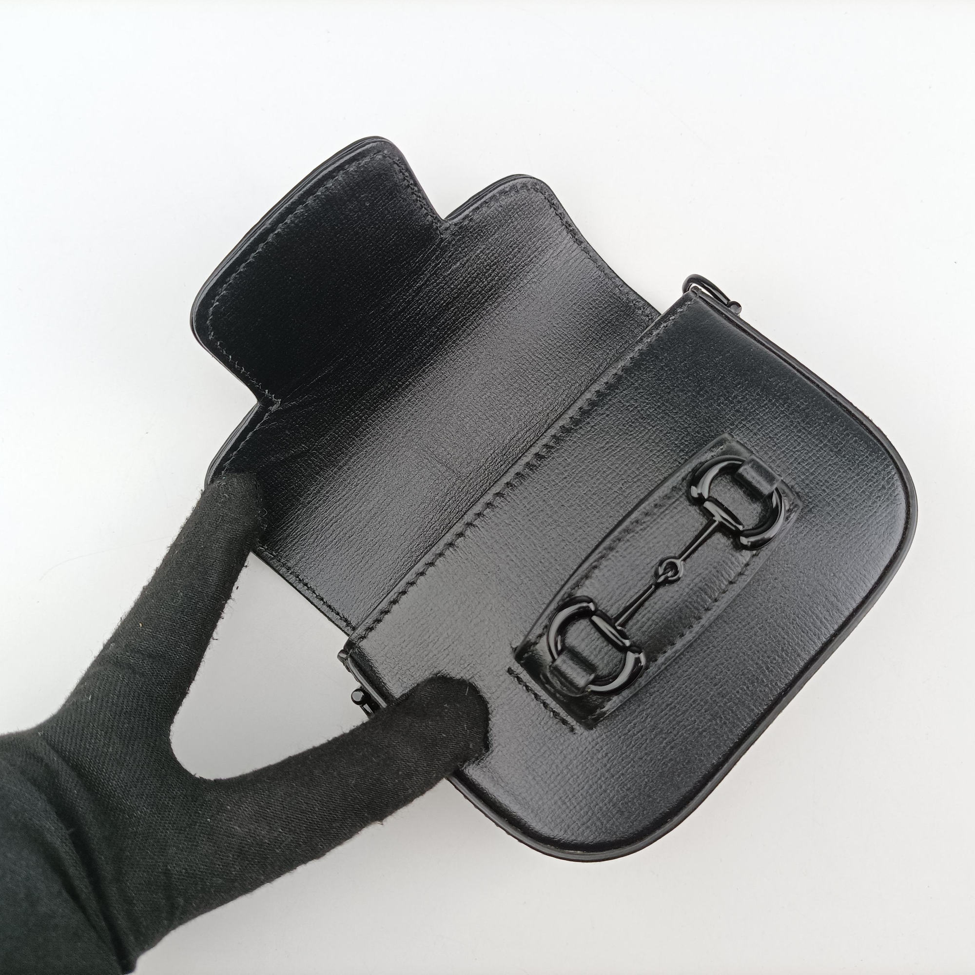 Horsebit Black Leather 726863 ホースビット ブラック レザー 726863