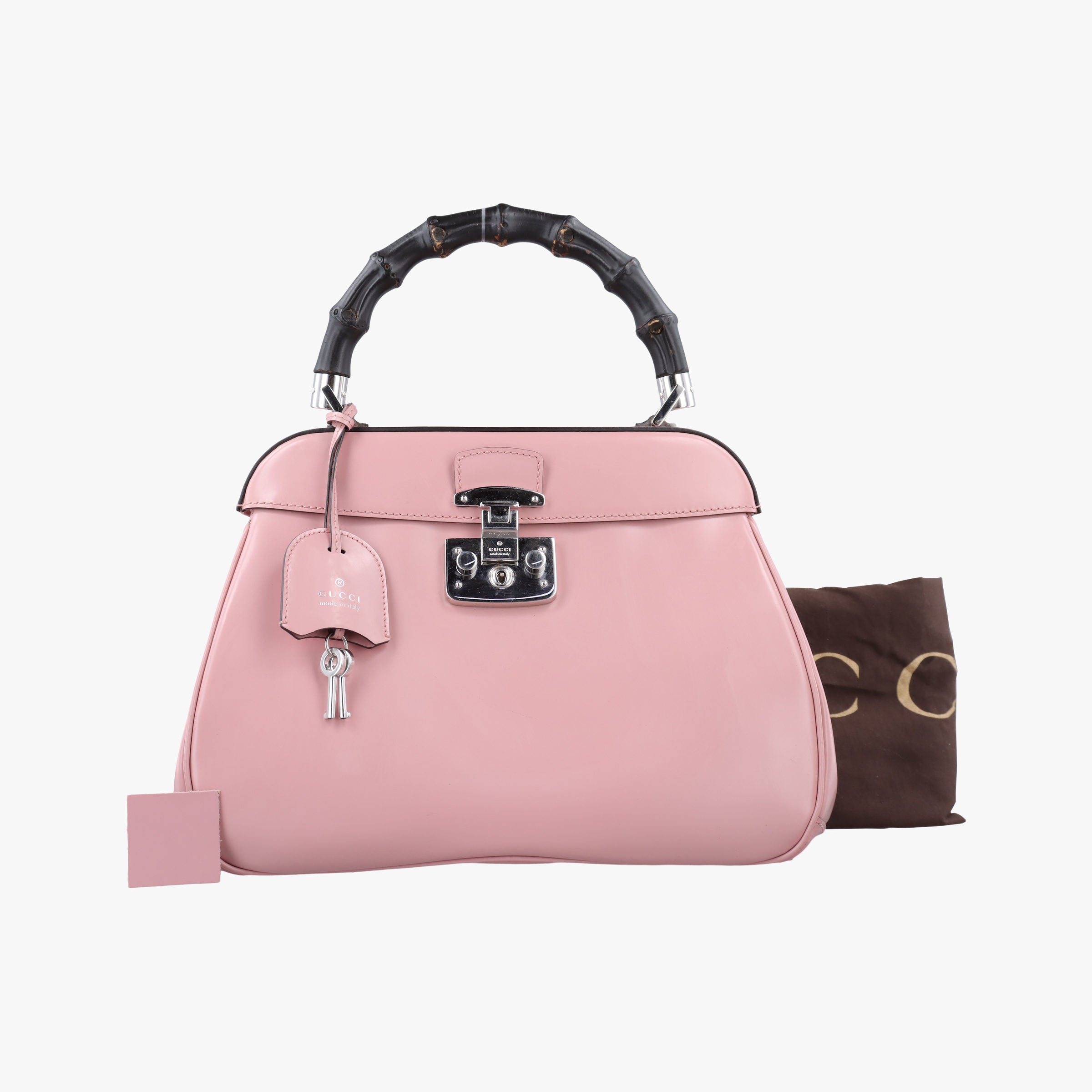 Bamboo Pink Leather 331830 E016923402バンブー ピンク レザー 331830 E016923402