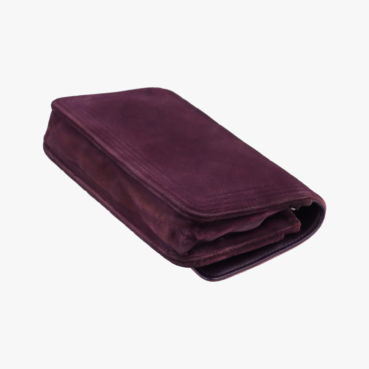 BOY CHANEL Chain Wallet Purple velour A68911 18555000ボーイシャネル チェーンウォレット パープル ベロア A68911 18555000