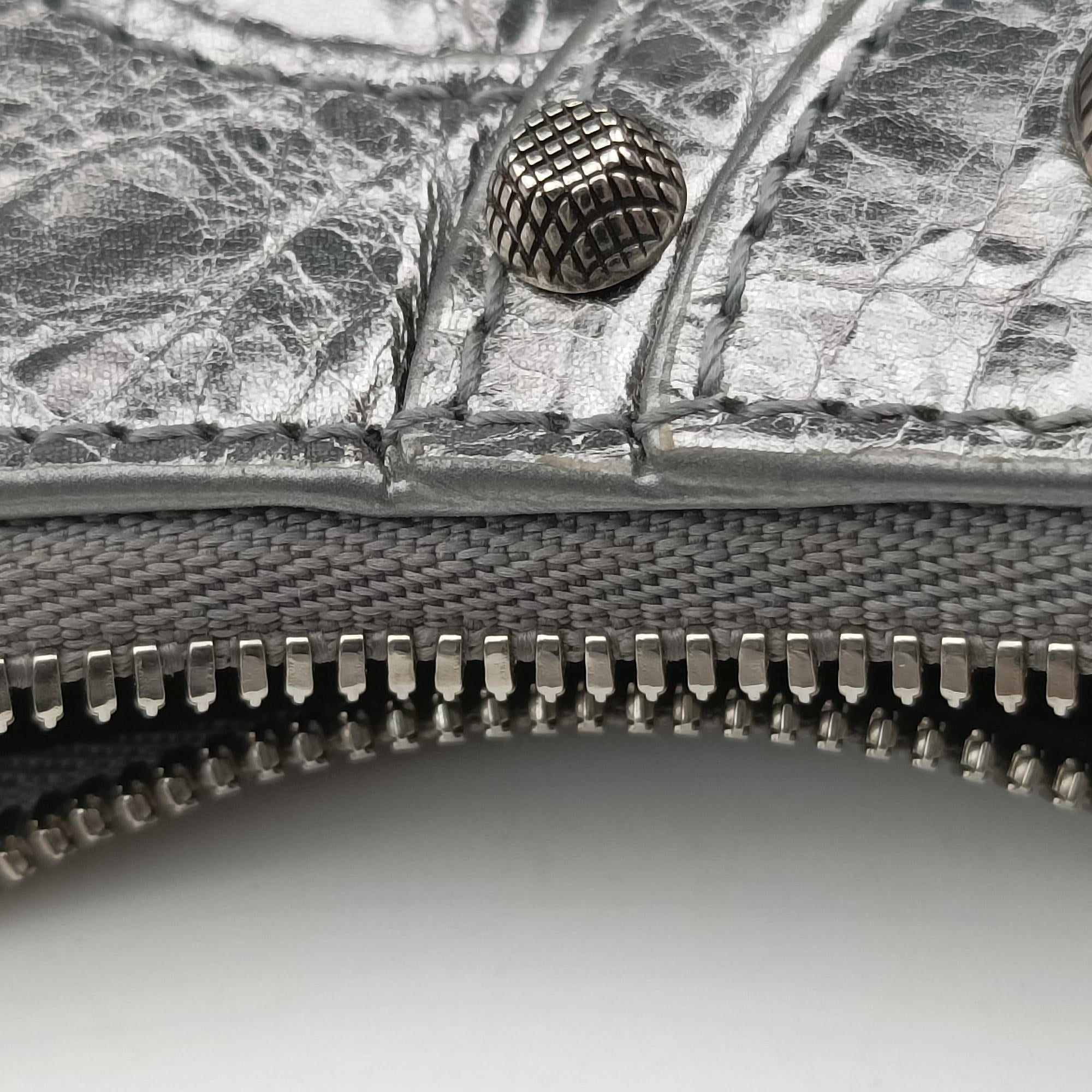 Le Cagole mini Silver lambskin 695814.8103.Q.000959ル カゴール ミニ シルバー ラムスキン 695814.8103.Q.000959