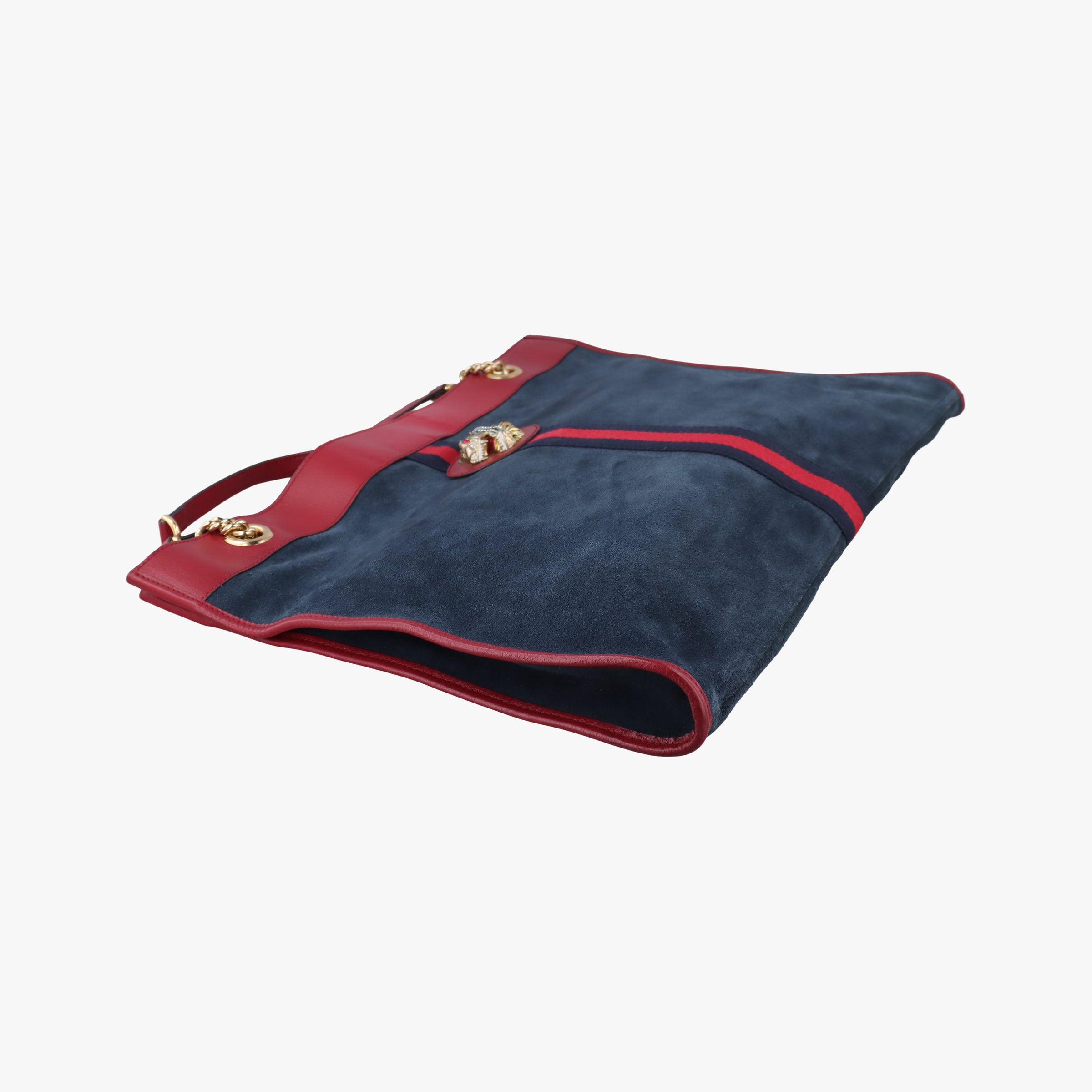 Rajah Navy×red Suede × leather 537219 I025665180ラジャ ネイビー×レッド スエード×レザー 537219 I025665180