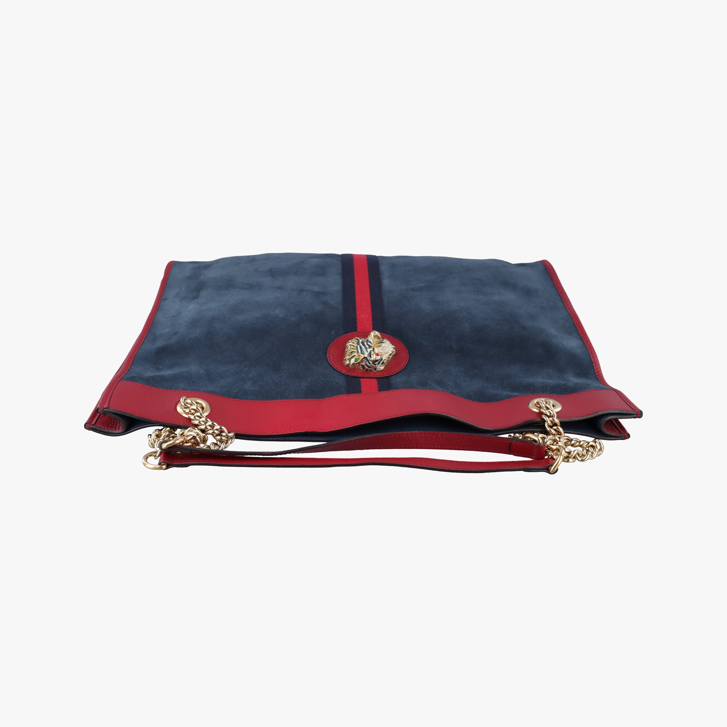Rajah Navy×red Suede × leather 537219 I025665180ラジャ ネイビー×レッド スエード×レザー 537219 I025665180