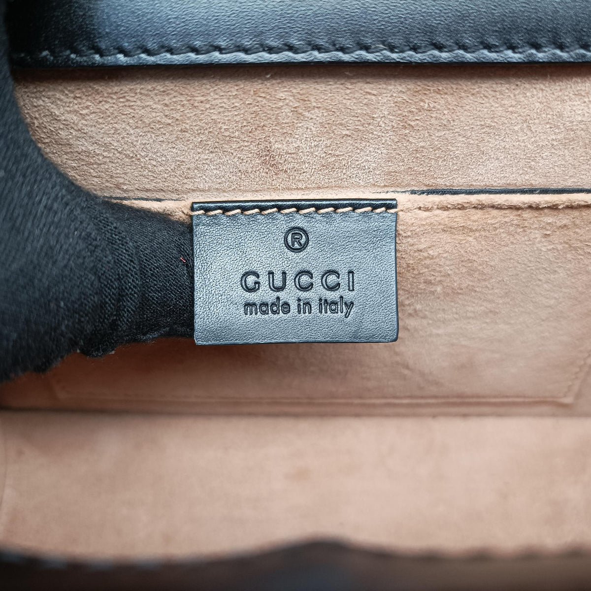 Pre-owned Gucci Sylvie Multicolour ponyhair×leather 470270 shoulderbag | stylenewstar