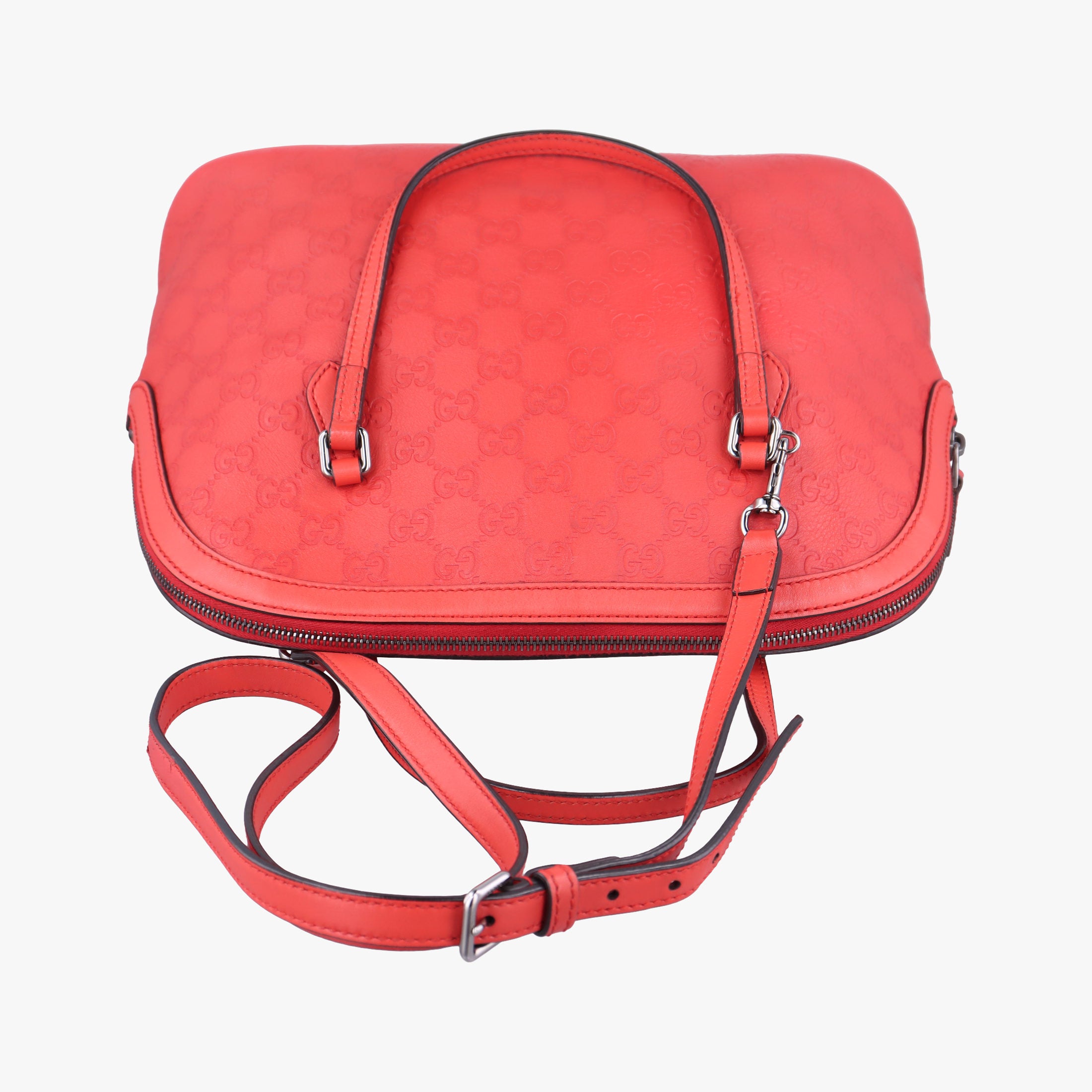 Microguccissima dome Red Leather 420023 H019318204ドーム レッド レザー 420023 H019318204