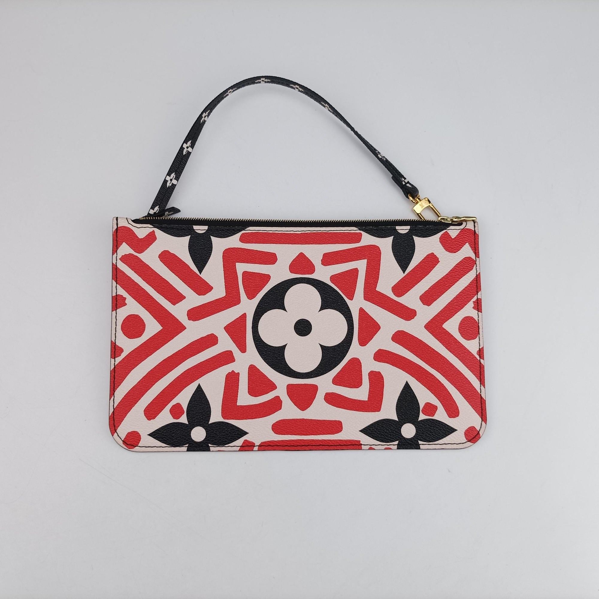 Pre-owned Louis Vuitton Neverfull MM CREME ROUGE Monogram Giant M56583 shoulderbag | stylenewstar