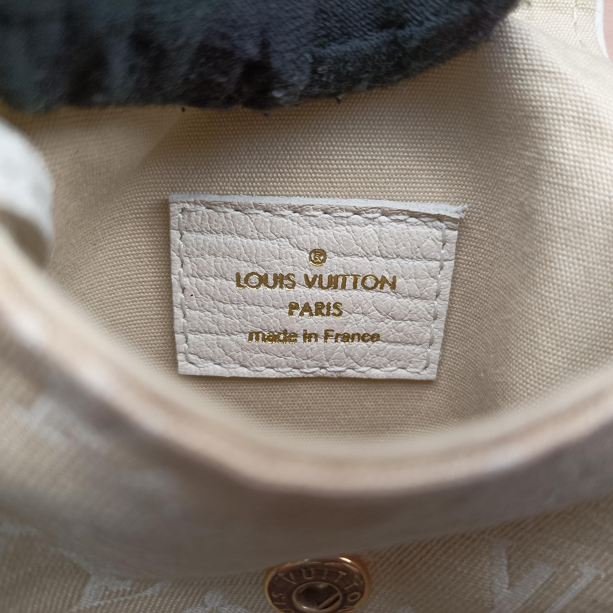 Cancun Pochette Dune x Ivory Monogram Mini Lin Cotton M95312 MI0057ポシェット カンクーン デュンヌxアイボリー モノグラム ミニランコットン M95312 MI0057