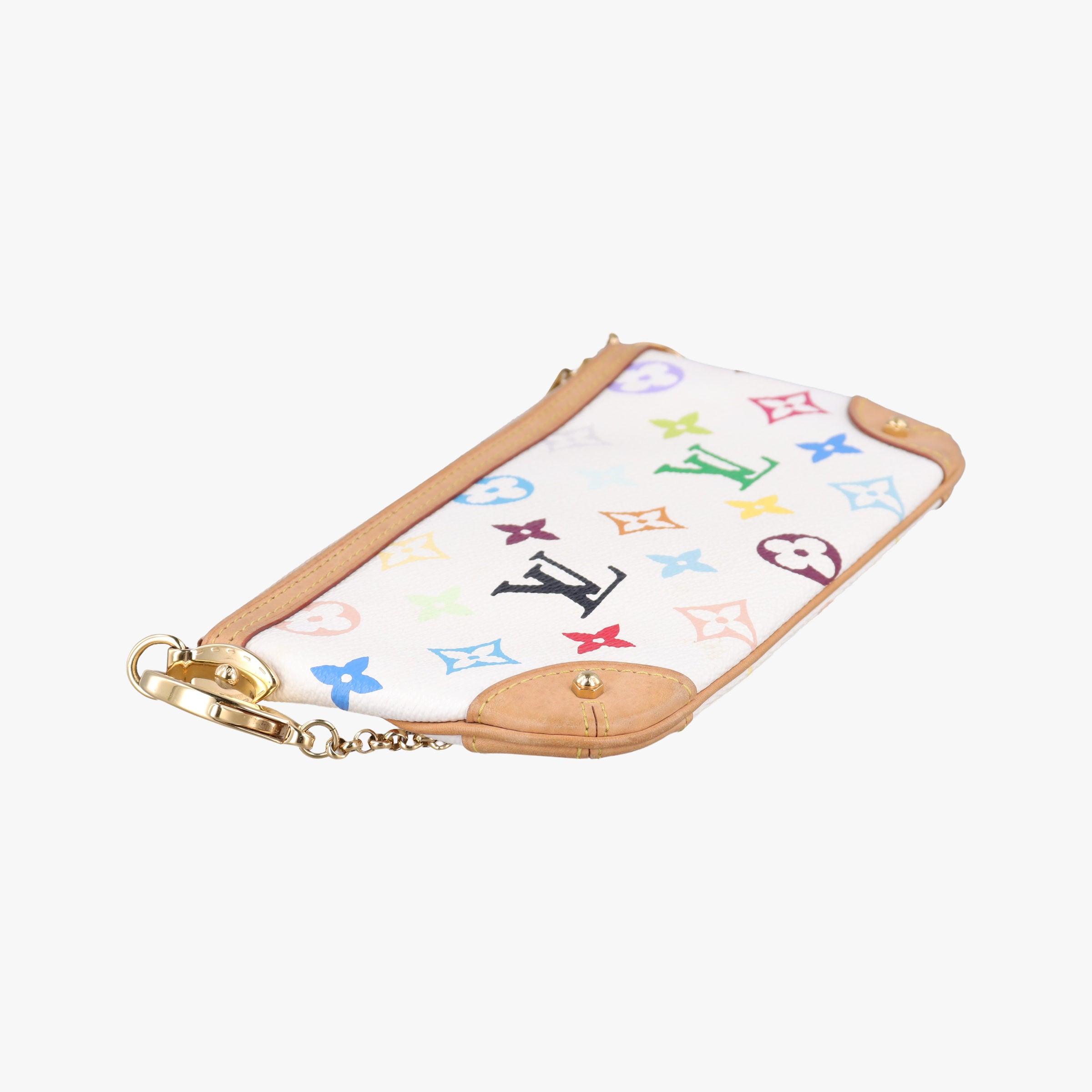 Pochette Mira MM Pouch white Monogram Multicolor M60096 AA2120ポシェット ミラMM ブロン モノグラム マルチカラー M60096 AA2120