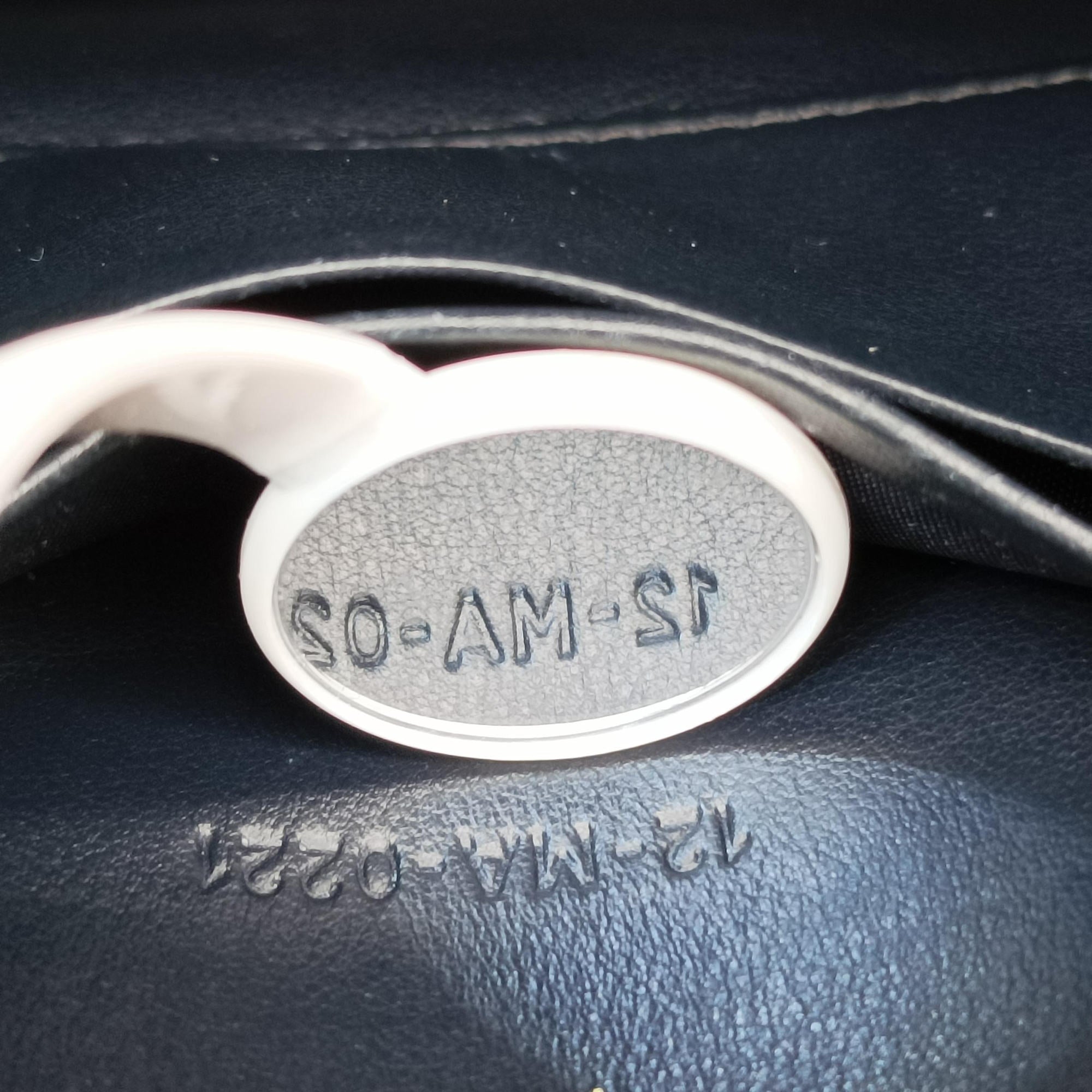 Saddle Navy×Gray Jacquard x Leather 12-MA-0221サドル ネイビー×グレー ジャガード×レザー 12-MA-0221