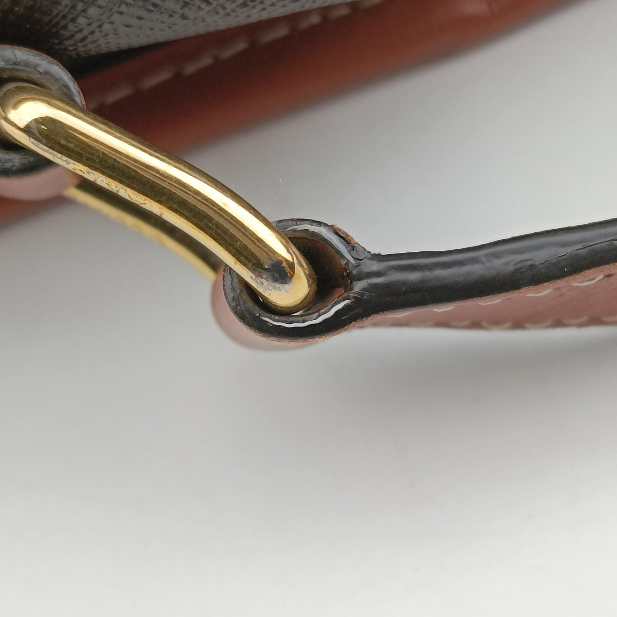 FOLCO Triomphe Brown PVC coated canvas×Leather F-CU-2200ファルコ トリオンフ ブラウン PVCコーティングキャンバス×レザー F-CU-2200