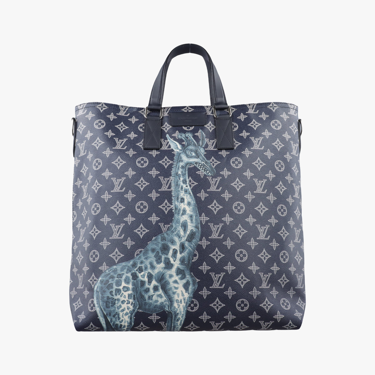 Jake & Dinos Chapman Brothers Giraffe Navy Monogram Savannah M54127 RI5116 IC Chipジェイク アンド ディノス チャップマン ブラザーズ アンクル モノグラム サバンナ M54127 RI5116 ICチップ
