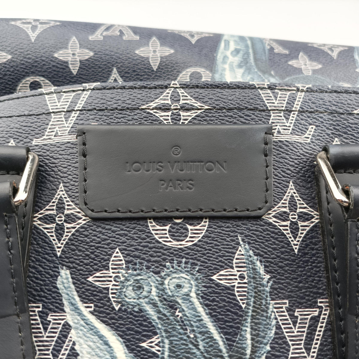 Jake & Dinos Chapman Brothers Giraffe Navy Monogram Savannah M54127 RI5116 IC Chipジェイク アンド ディノス チャップマン ブラザーズ アンクル モノグラム サバンナ M54127 RI5116 ICチップ