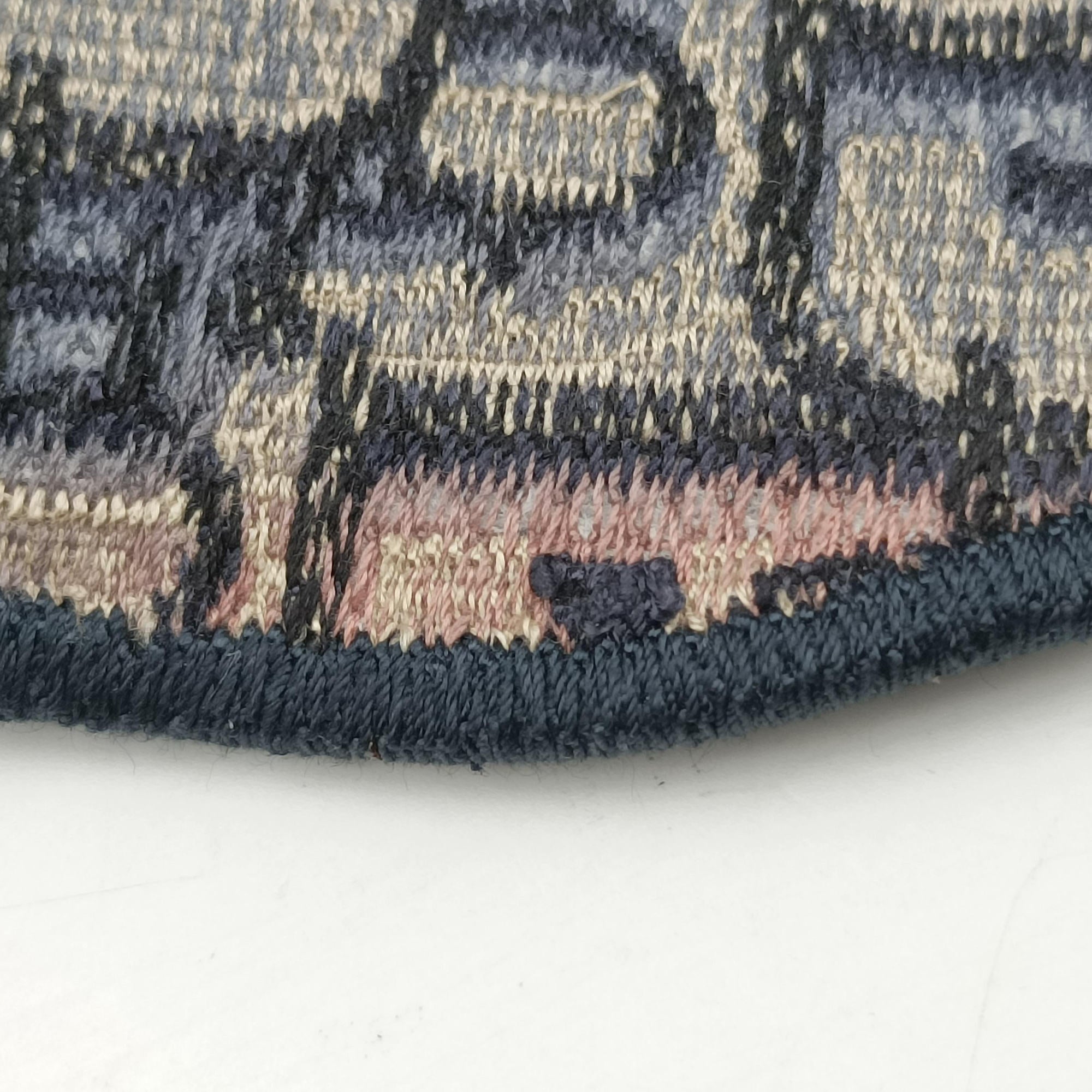 Saddle Gray×Navy Jacquard 50-MA-1119サドル グレー×ネイビー ジャガード 50-MA-1119