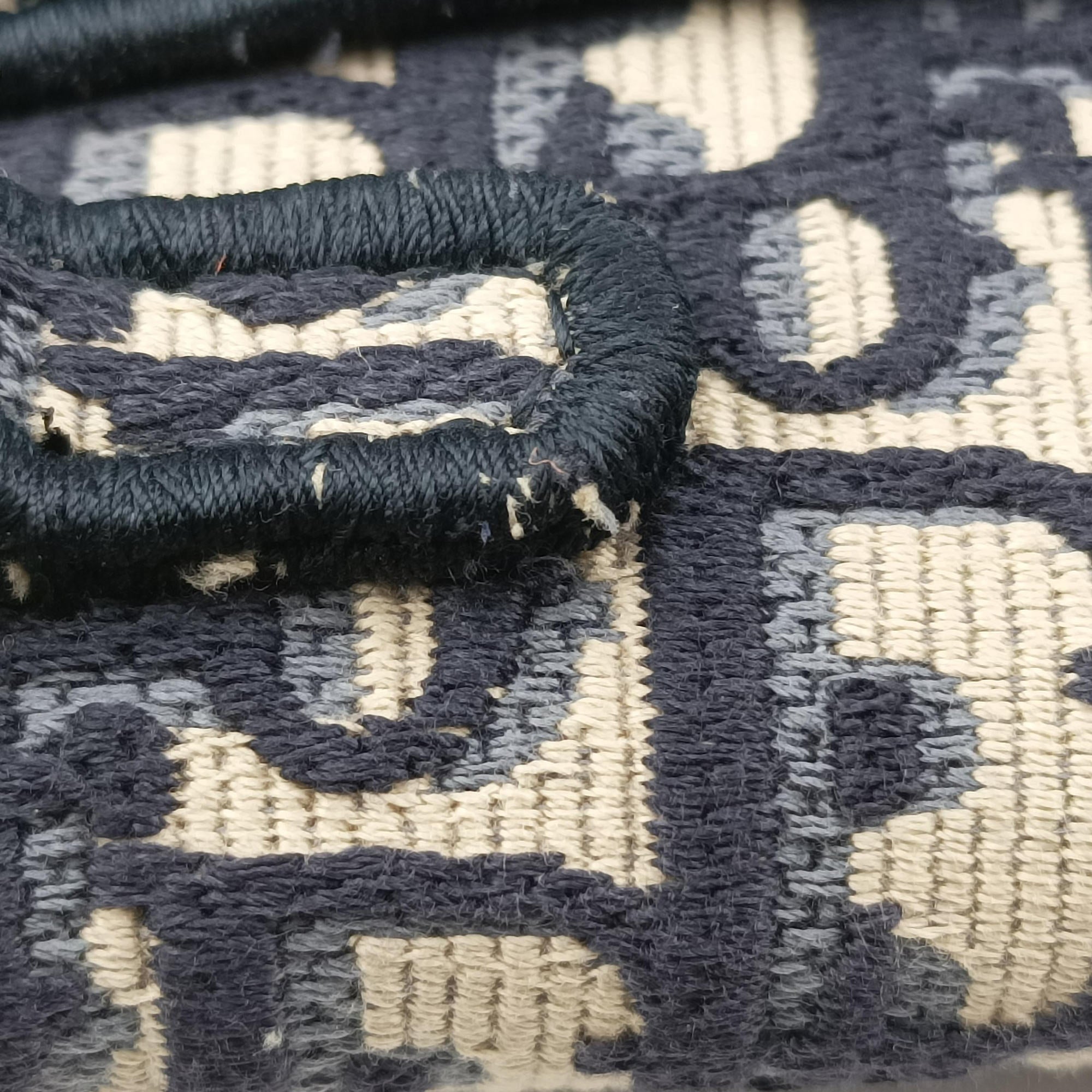 Saddle Gray×Navy Jacquard 50-MA-1119サドル グレー×ネイビー ジャガード 50-MA-1119
