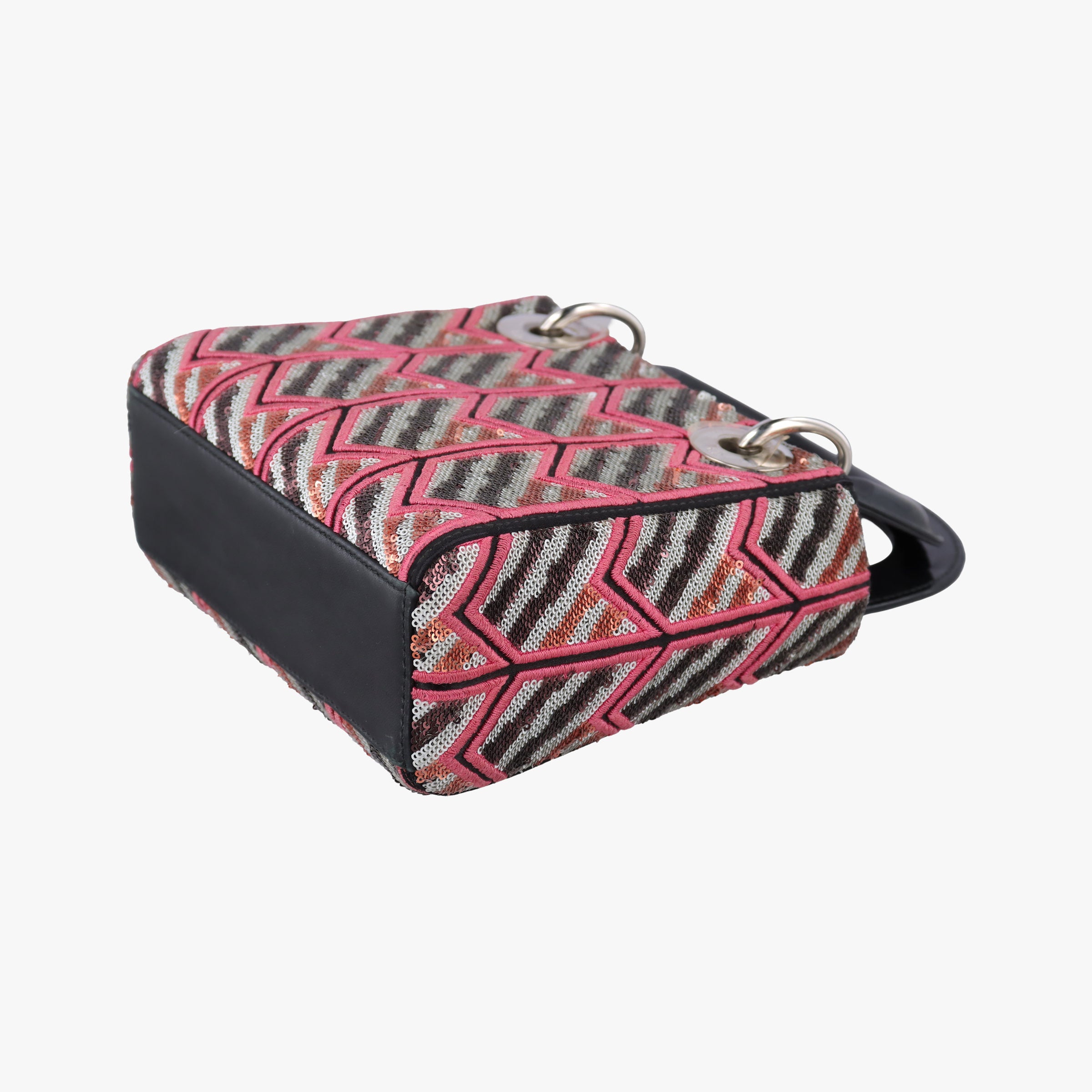 Lady Dior Multicolour Sequins£ leather 04-MA-0165レディディオール マルチカラー スパンコール×レザー 04-MA-0165