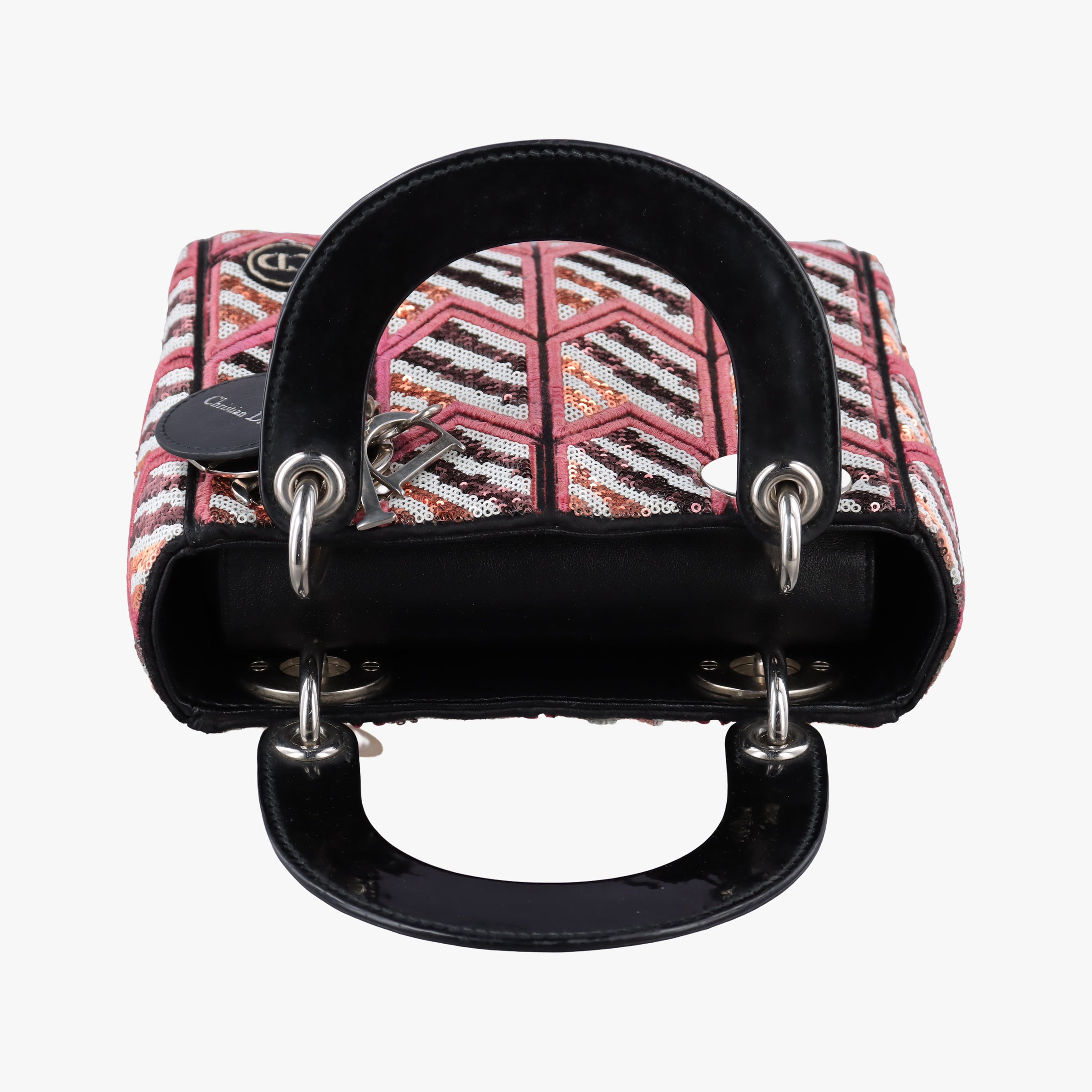 Lady Dior Multicolour Sequins£ leather 04-MA-0165レディディオール マルチカラー スパンコール×レザー 04-MA-0165