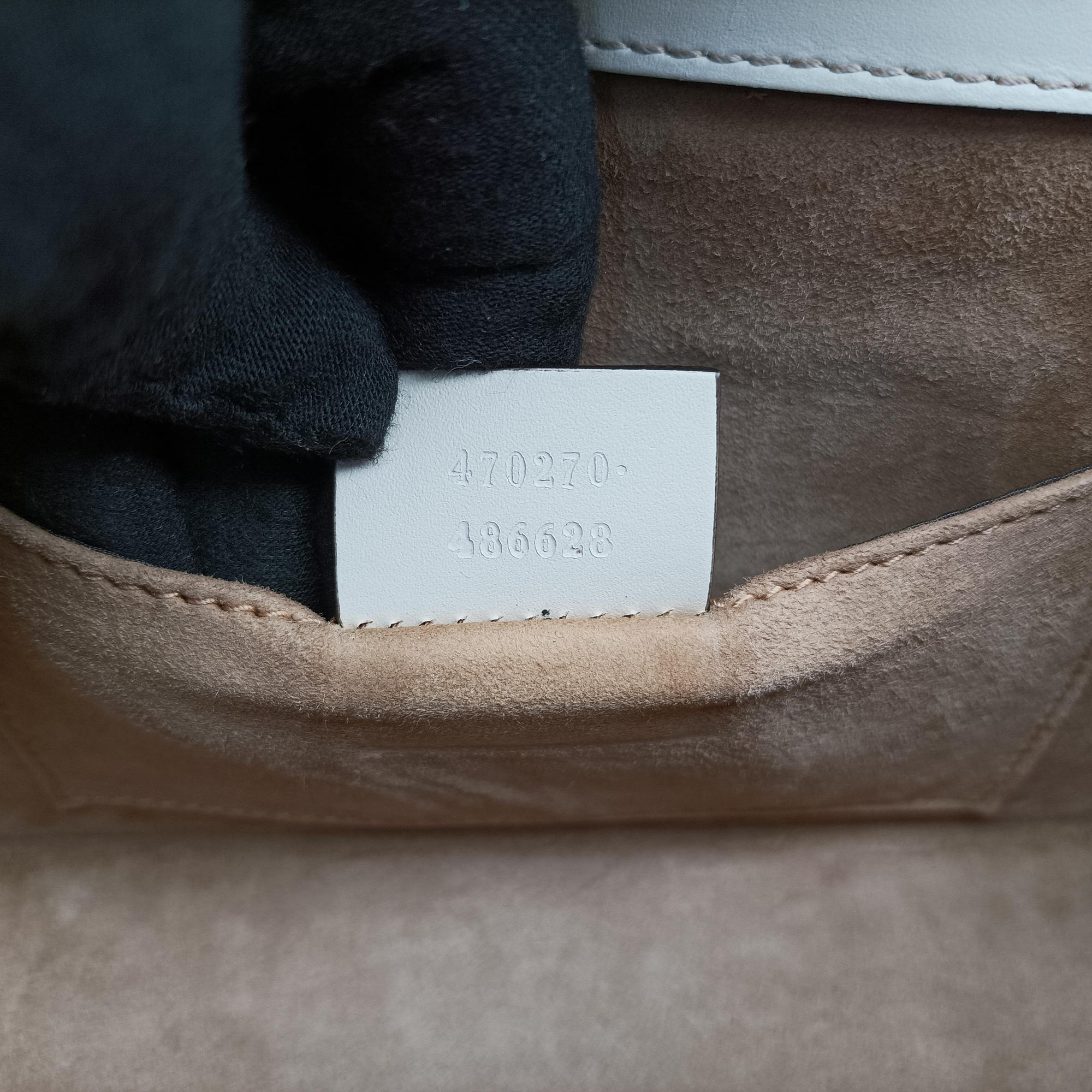 Sylvie Ivory×navy×red Leather 470270 F027105190シルヴィ アイボリー×ネイビー×レッド レザー 470270 F027105190