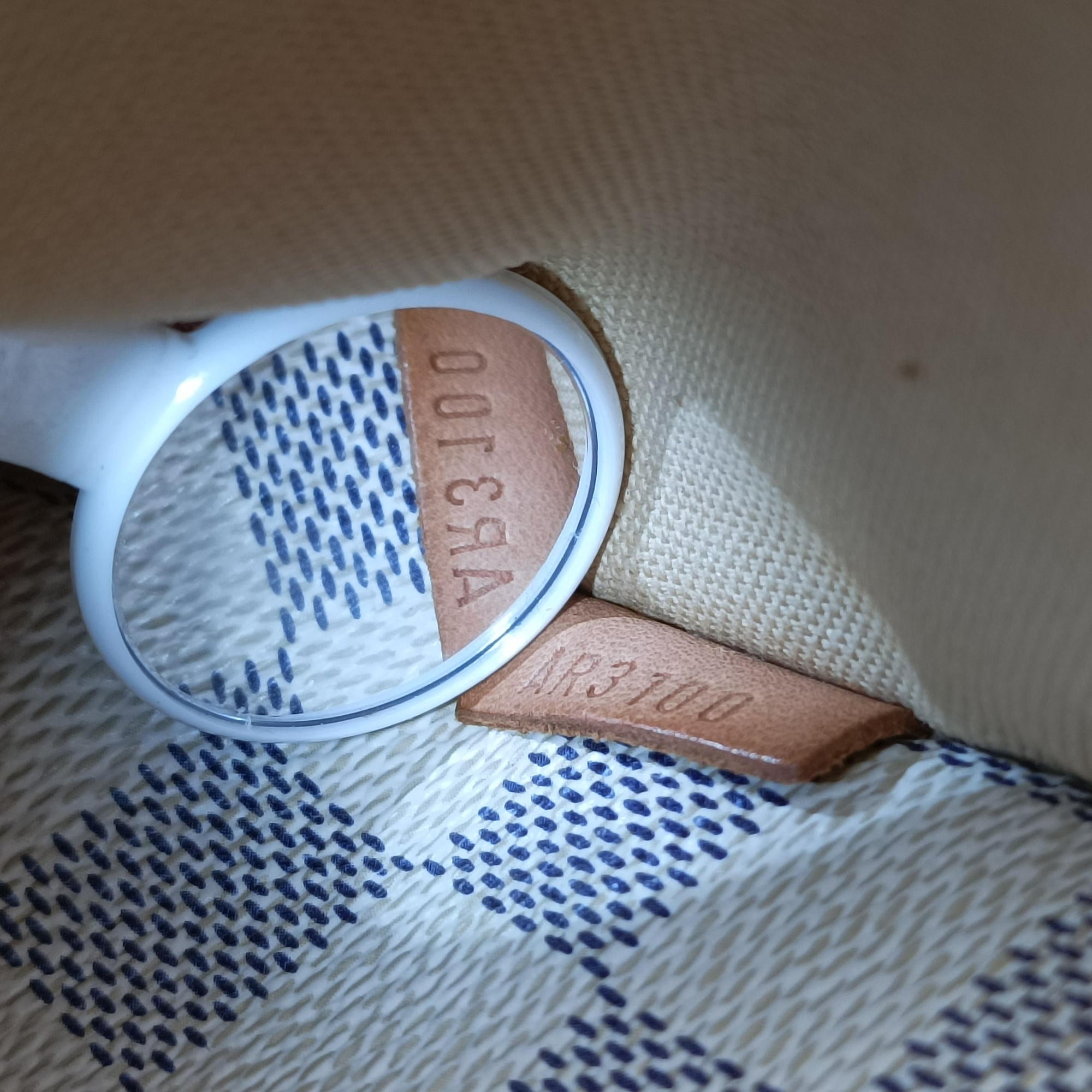 TOTALLY MM Azur Damier Canvas N51262 AR3100トータリーMM アズール ダミエキャンバス N51262 AR3100