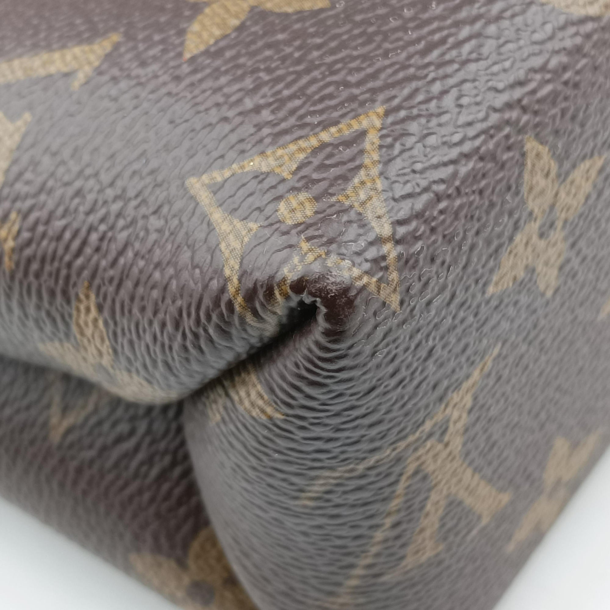 SAINT PLACIDE brown×CERISE Monogram Canvas×calf leather M43713 CA3127 IC Chipサンプラシード モノグラム/ブラウン×スリーズ モノグラムキャンバス×カーフレザー M43713 CA3127 ICチップ
