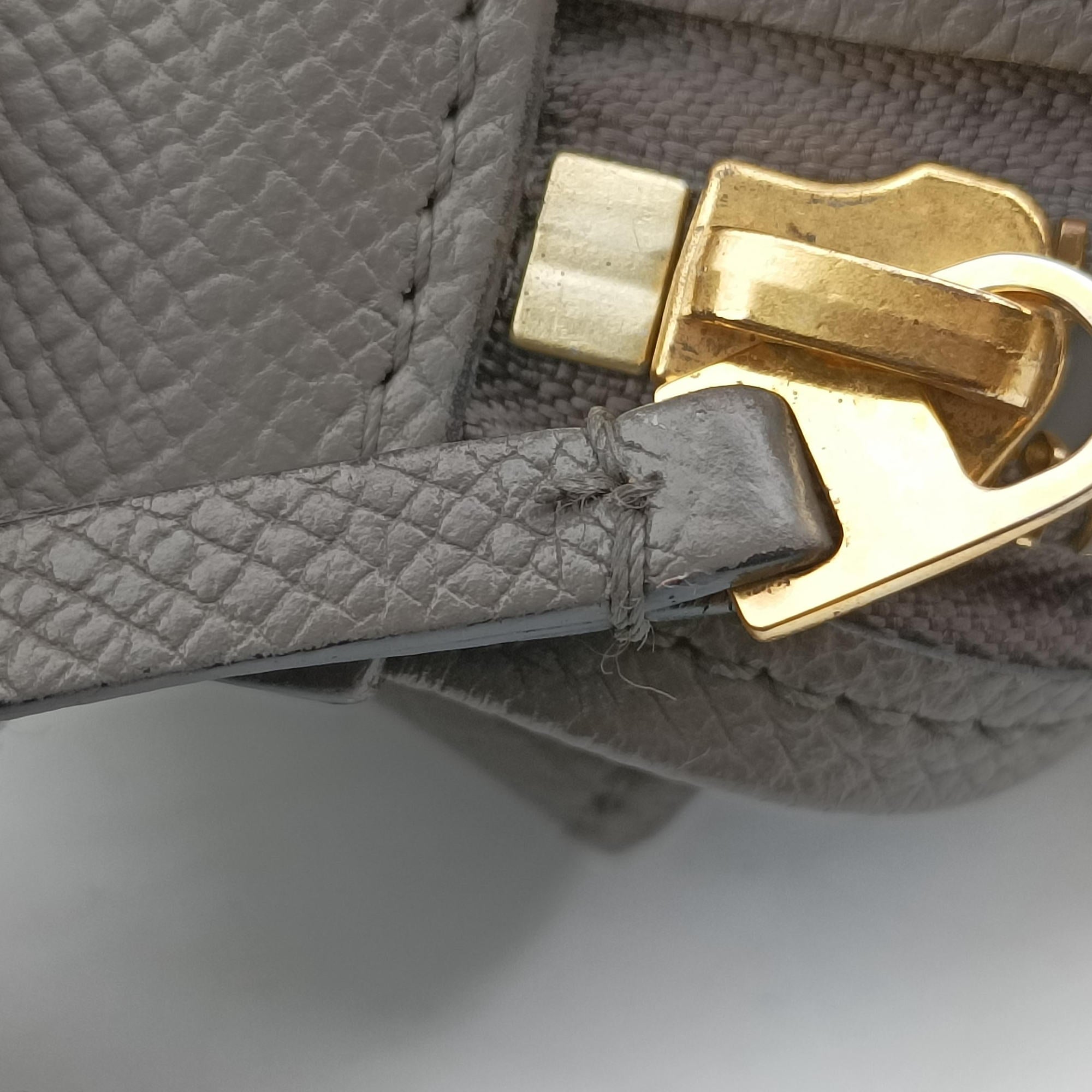 Belt Mini Grey Leather U-LM-0158ベルトミニ グレー レザー U-LM-0158