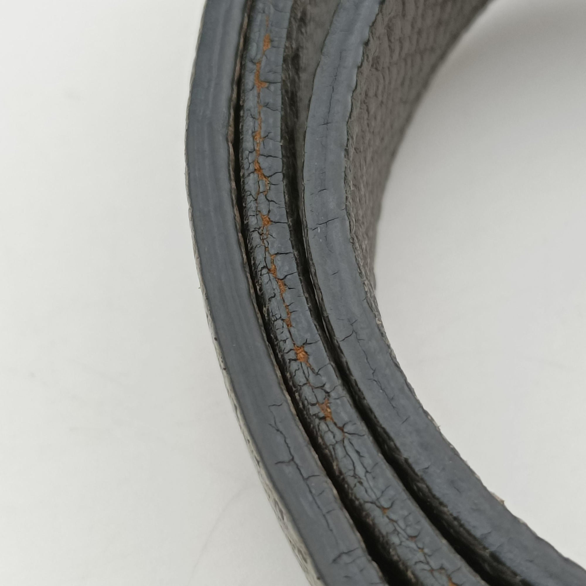 Belt Mini Grey Leather U-LM-0158ベルトミニ グレー レザー U-LM-0158