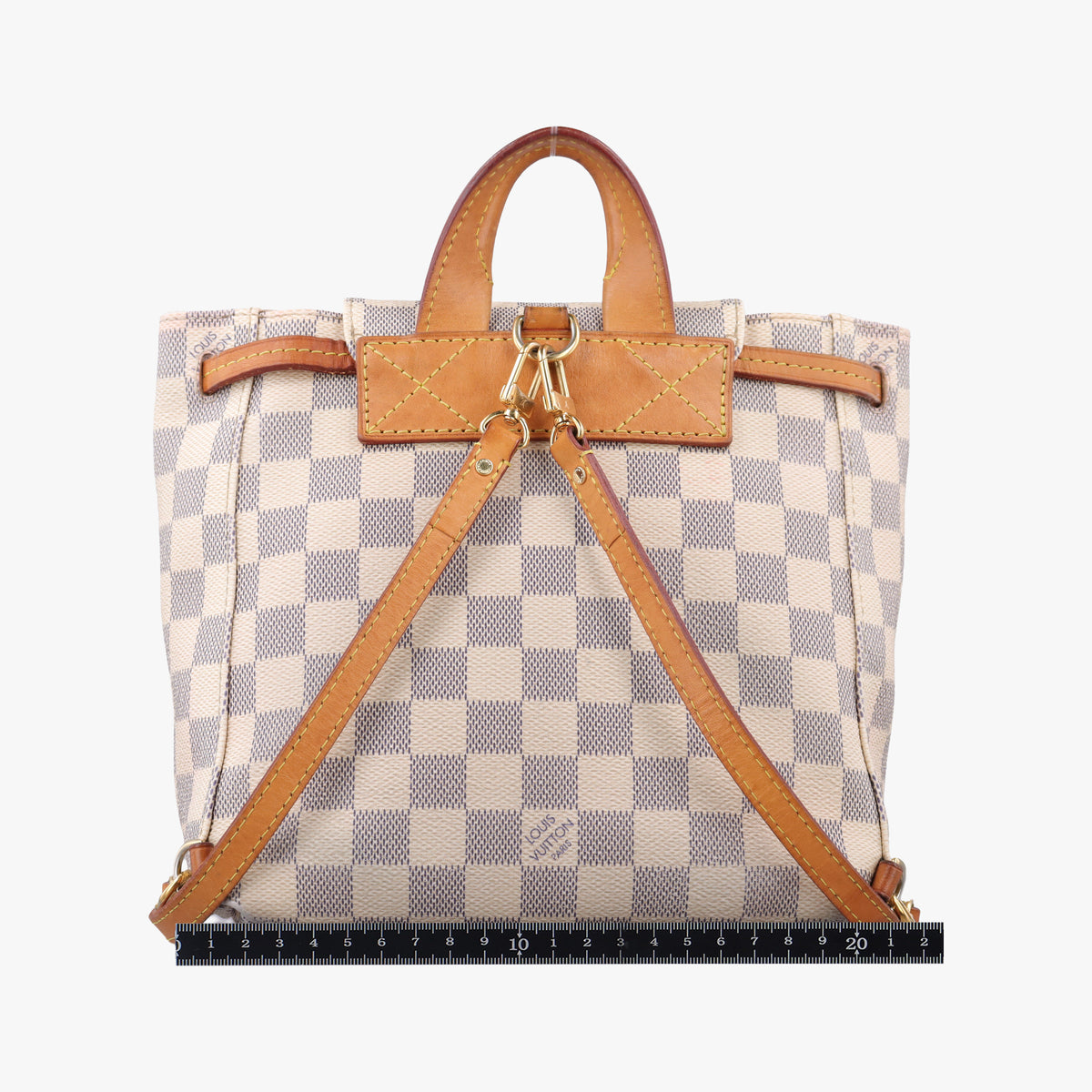 Pre-owned Louis Vuitton SPERONE BB Azur Damier Canvas N44026 backpack/rucksack | stylenewstar