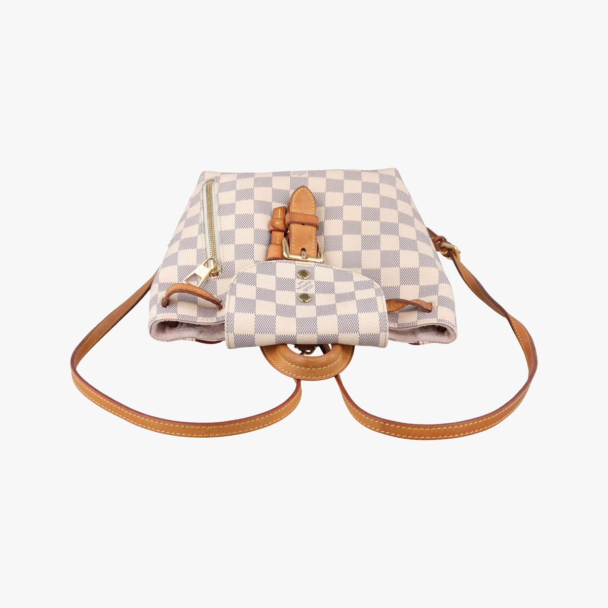 Pre-owned Louis Vuitton SPERONE BB Azur Damier Canvas N44026 backpack/rucksack | stylenewstar