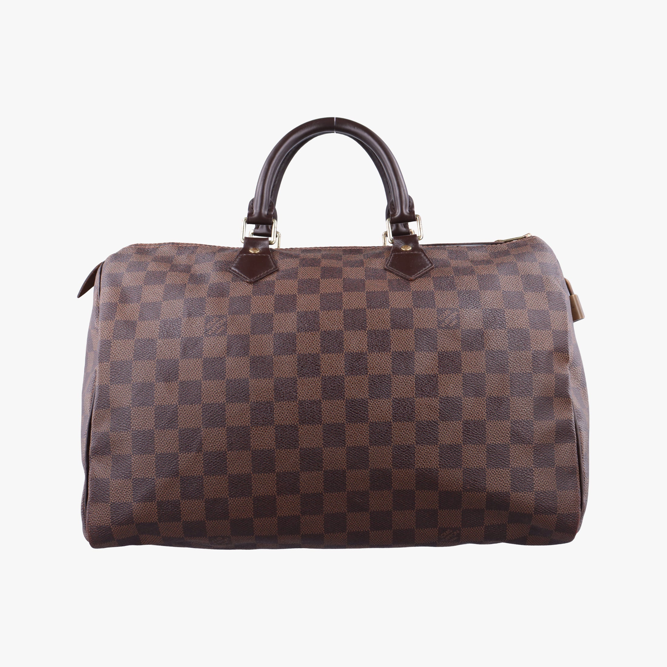 Secondhand Louis Vuitton Speedy 30 EBENE Damier Canvas N41523 handbag | stylenewstar