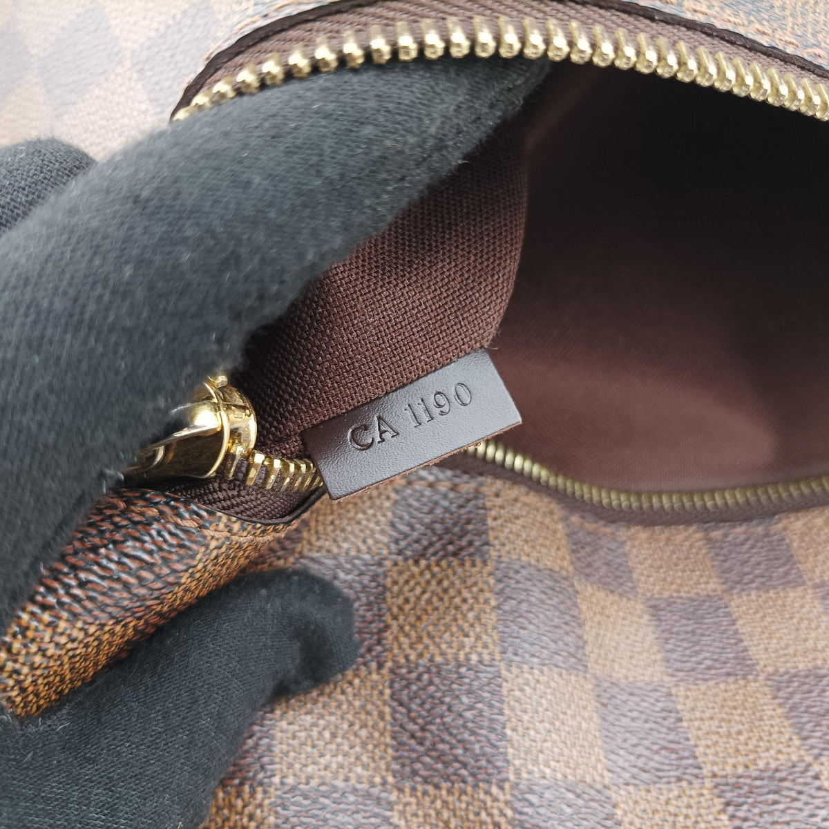 BROOKLYN MM EBENE Damier Canvas N51211 CA1190ブルックリンMM エベヌ ダミエキャンバス N51211 CA1190
