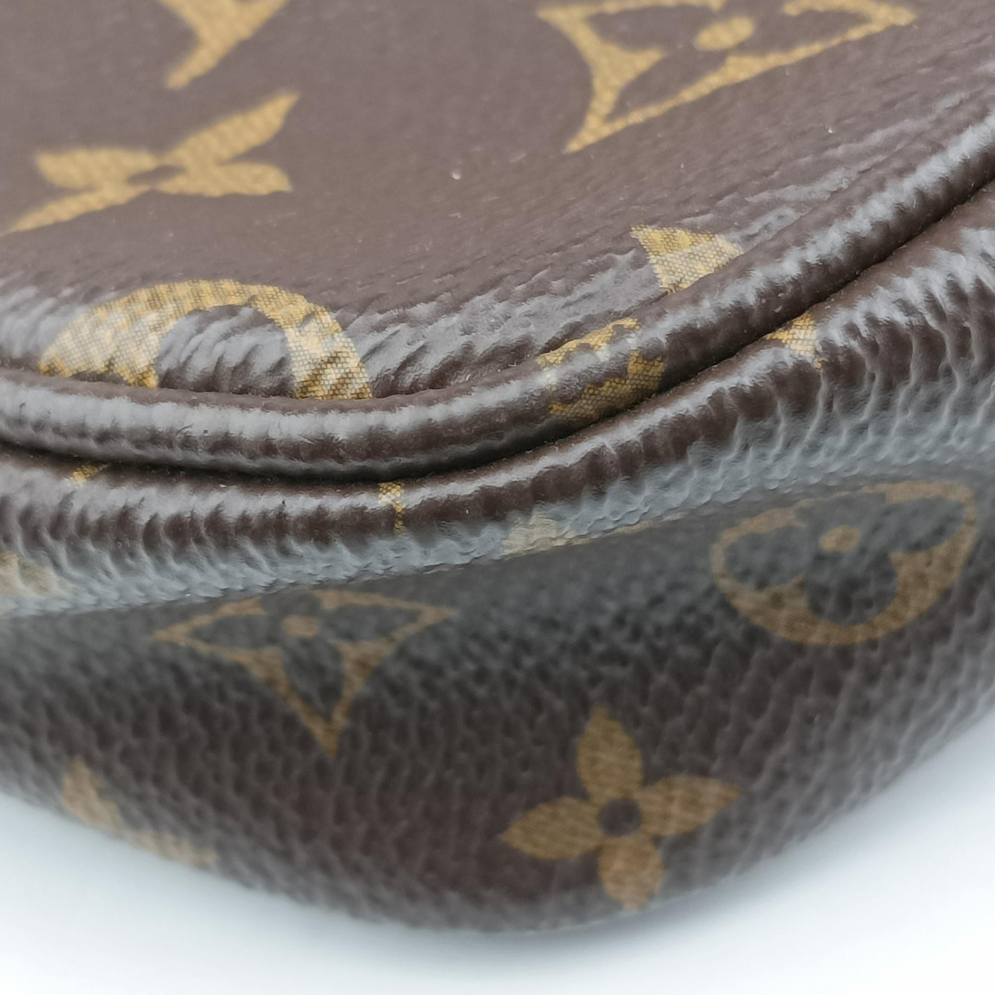 MULTI POCHETTE ACCESSOIRES brown×khaki Monogram Canvas M44840 IC Chipミュルティポシェットアクセソワール モノグラム/ブラウン×カーキ モノグラムキャンバス M44840 ICチップ