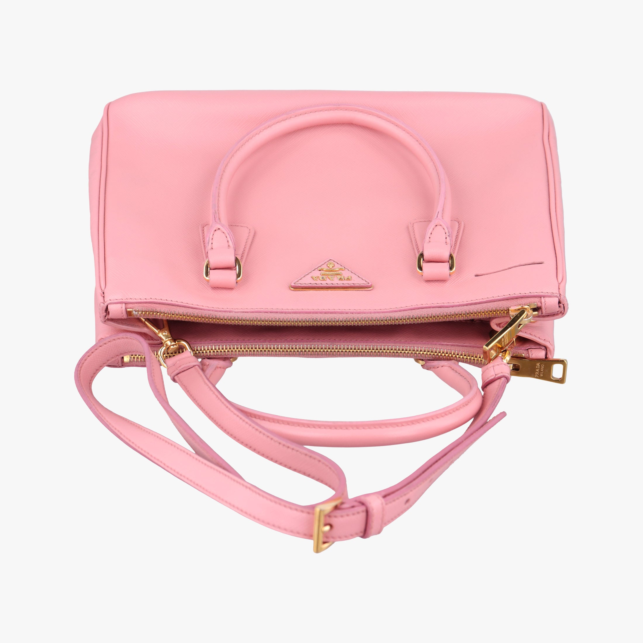 Galleria Pink SAFFIANO Leather BN1786 110 Pガレリア ピンク サフィアーノレザー BN1786 110 P