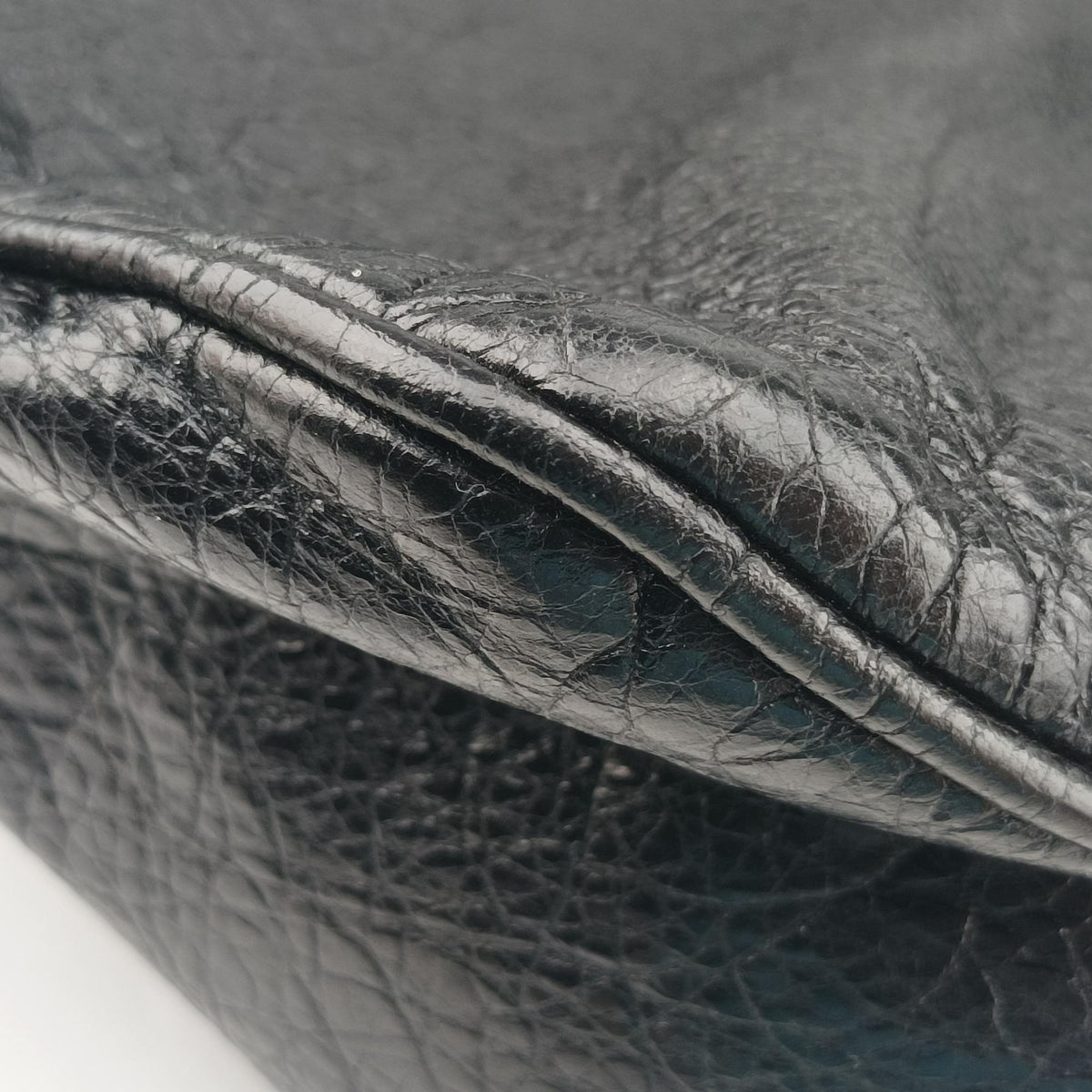 Secondhand Balenciaga Classic Black Arena Lambskin shoulderbag | stylenewstar