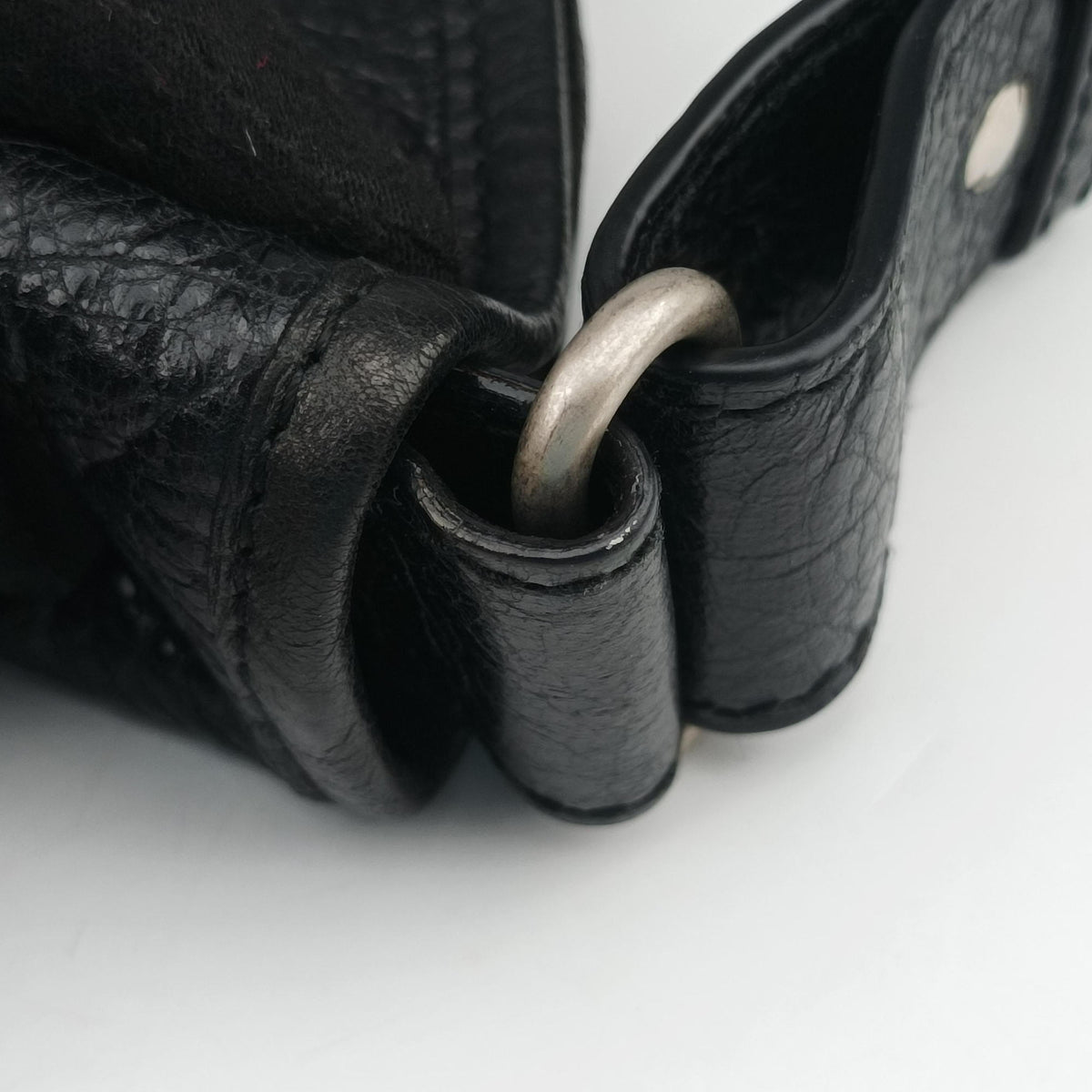 Secondhand Balenciaga Classic Black Arena Lambskin shoulderbag | stylenewstar
