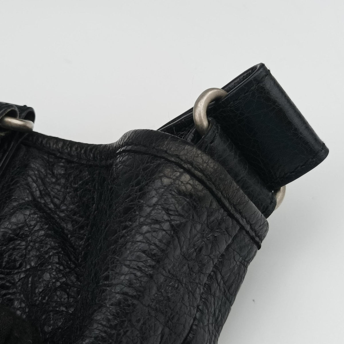 Secondhand Balenciaga Classic Black Arena Lambskin shoulderbag | stylenewstar