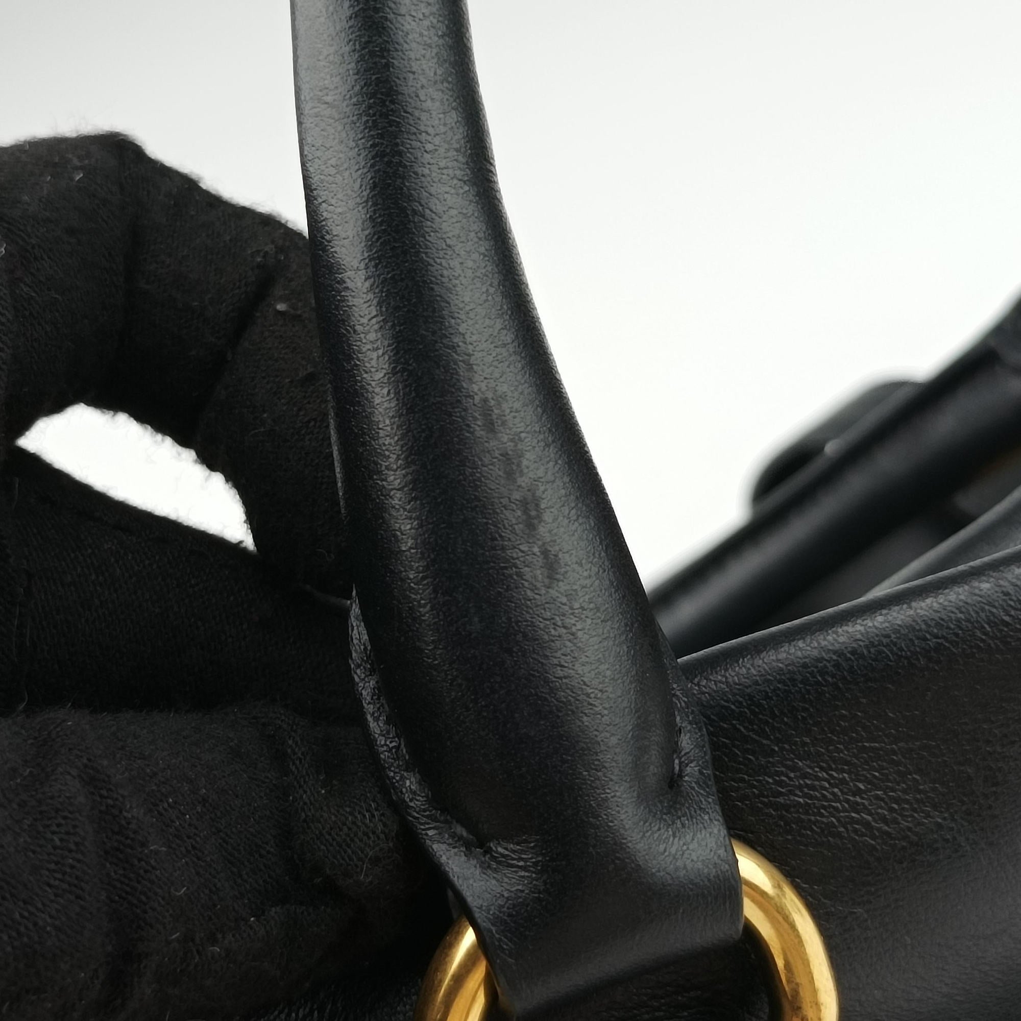 Vitello Daino Logo Black Leather BN1903 173ヴィッテロ ダイノ ロゴ ブラック レザー BN1903 173