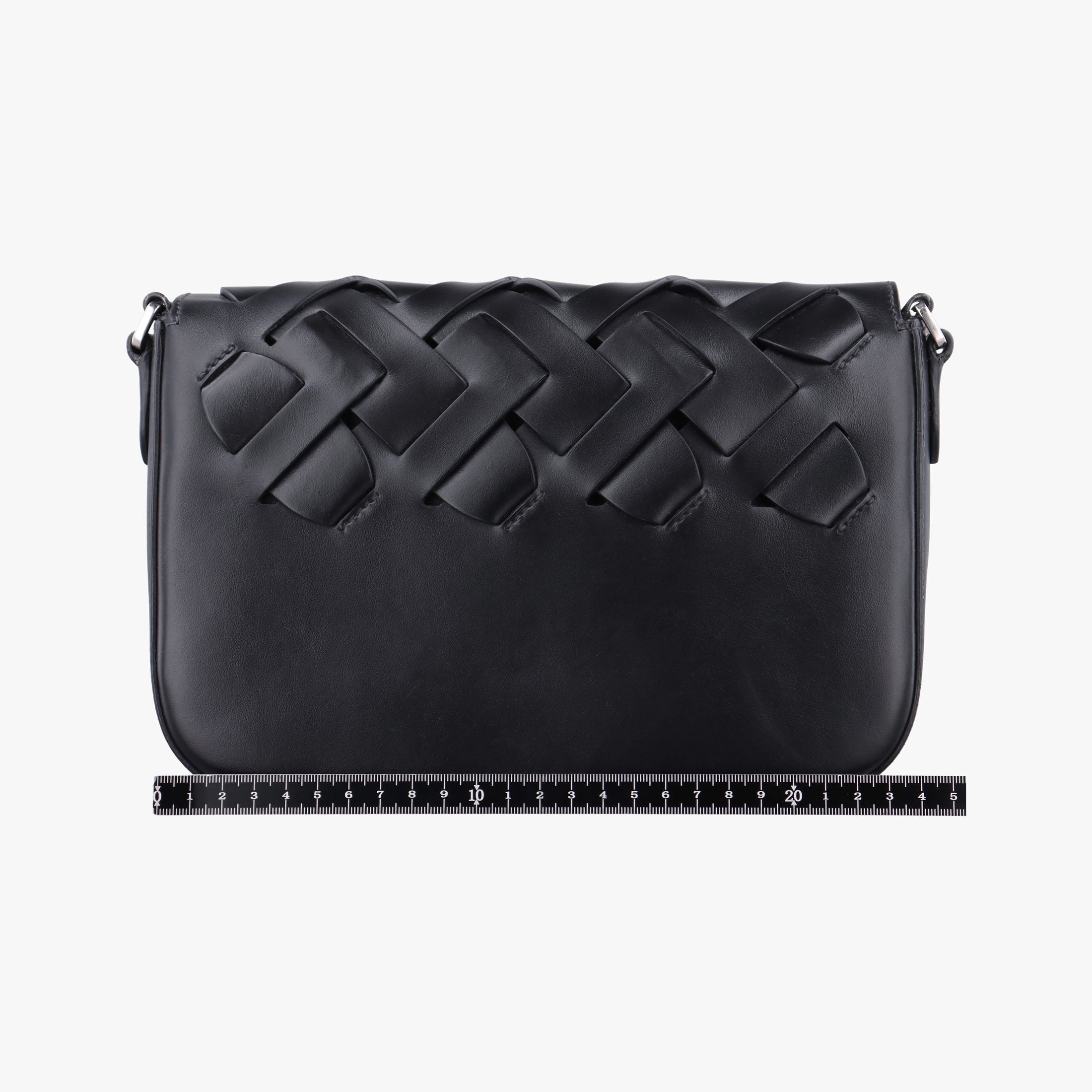 Vitello Intreccio Tress Black Leather 7/18ヴィッテロ イントレッチオ トレス ブラック レザー 7/18