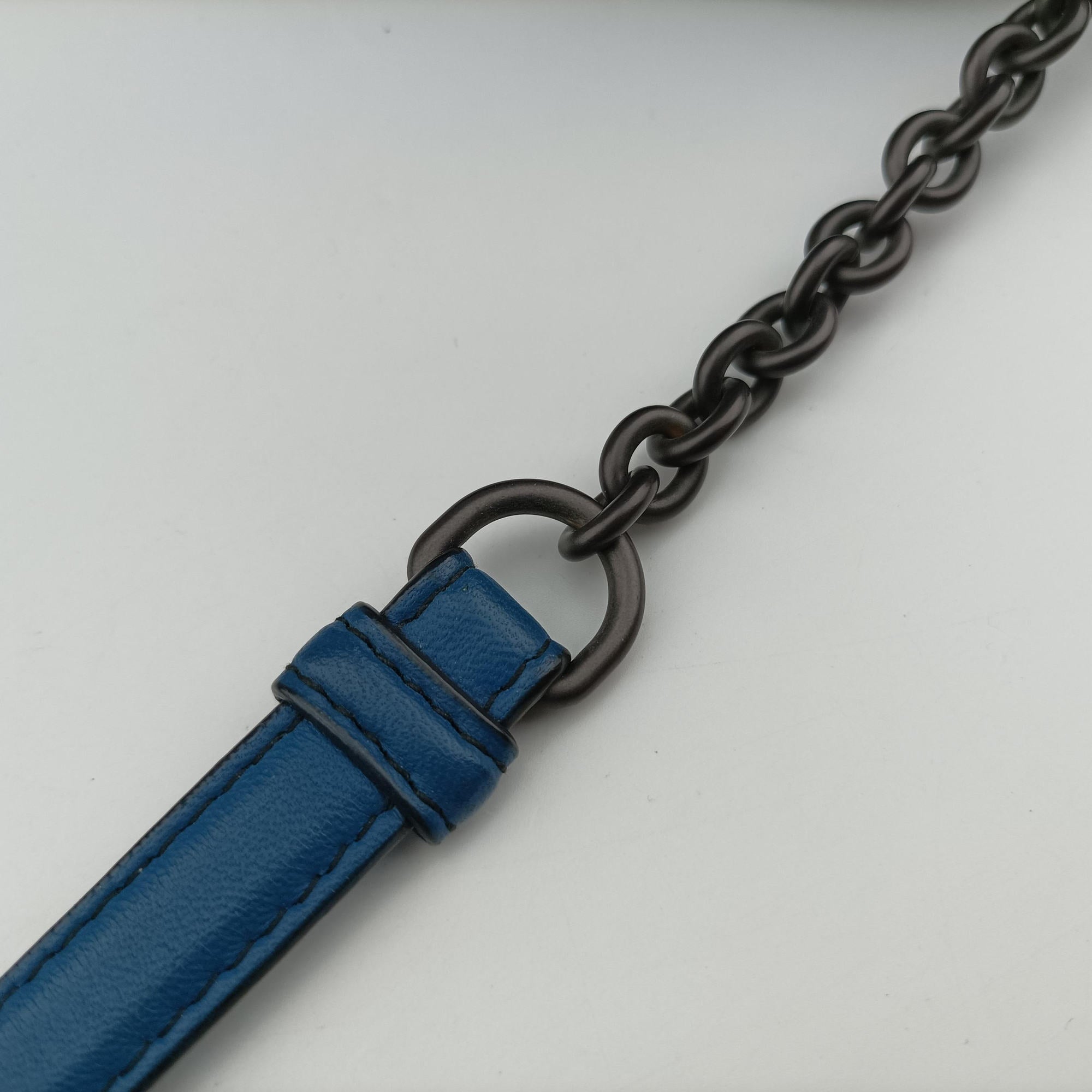 Intrecciato Blue lambskin B05728435Gイントレチャート ブルー ラムスキン B05728435G