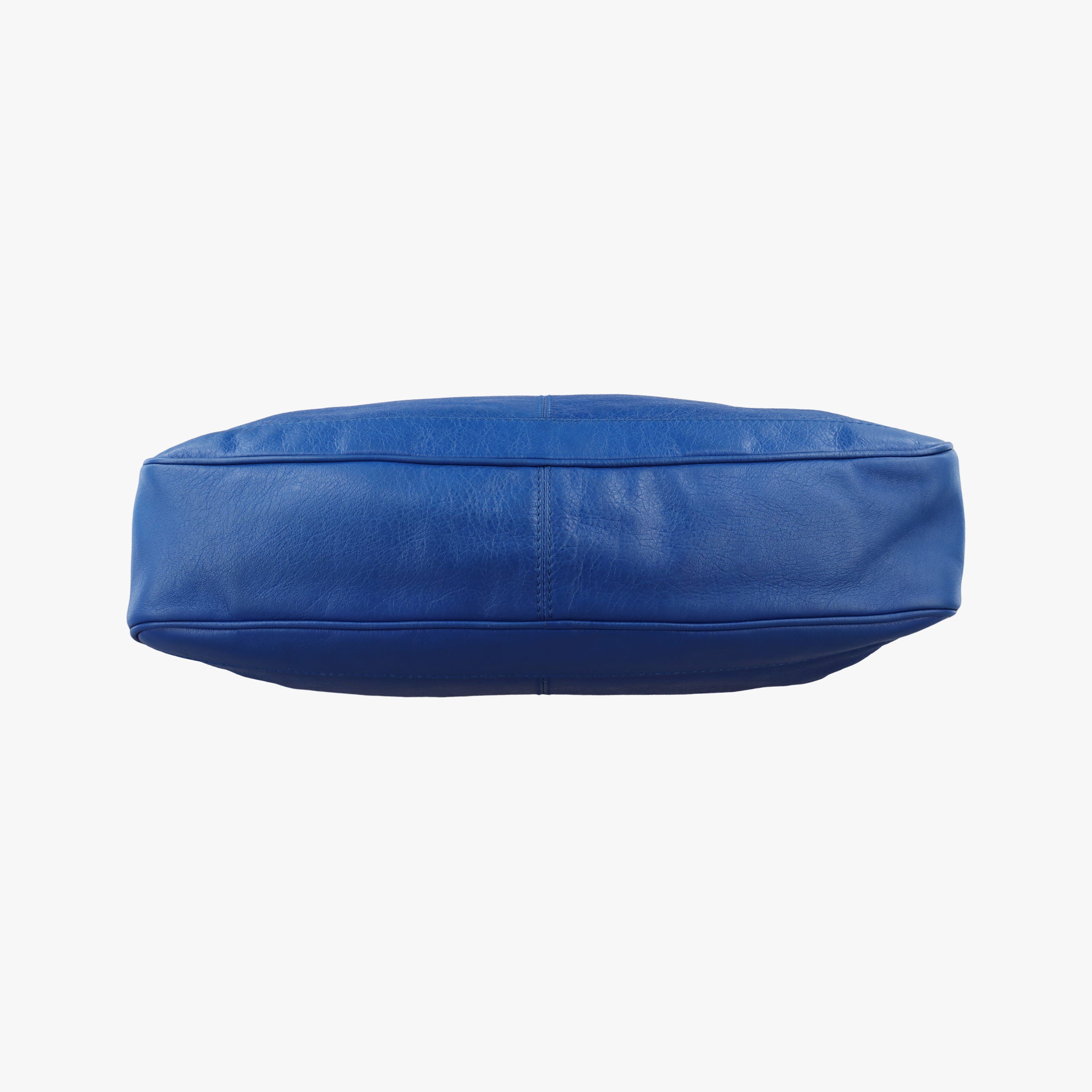 Pre-owned Balenciaga Giant City Blue Lambskin shoulderbag | stylenewstar