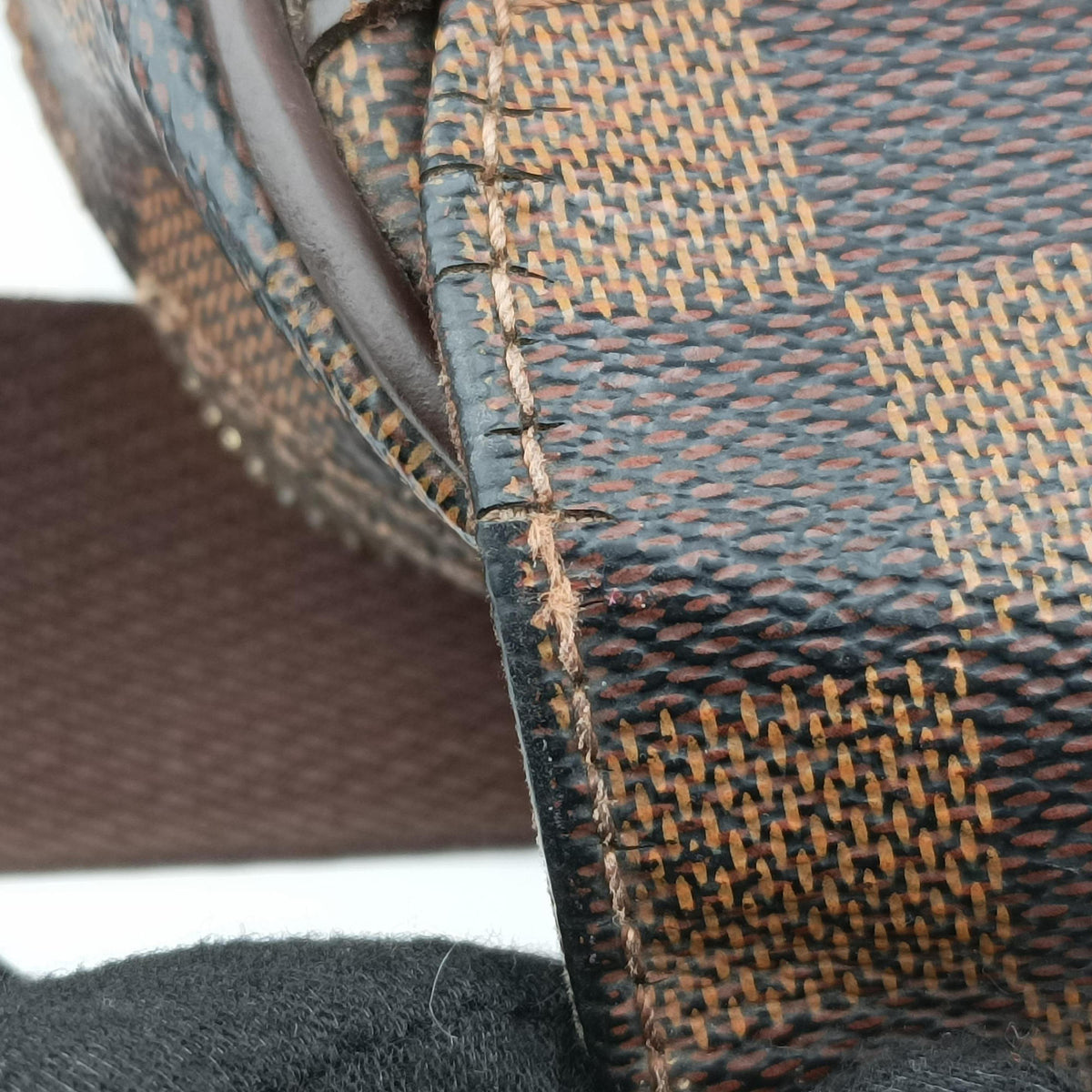 SHELTON EBENE Damier Canvas N41149 MI1122シェルトン エベヌ ダミエキャンバス N41149 MI1122