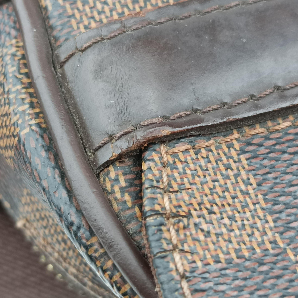 SHELTON EBENE Damier Canvas N41149 MI1122シェルトン エベヌ ダミエキャンバス N41149 MI1122