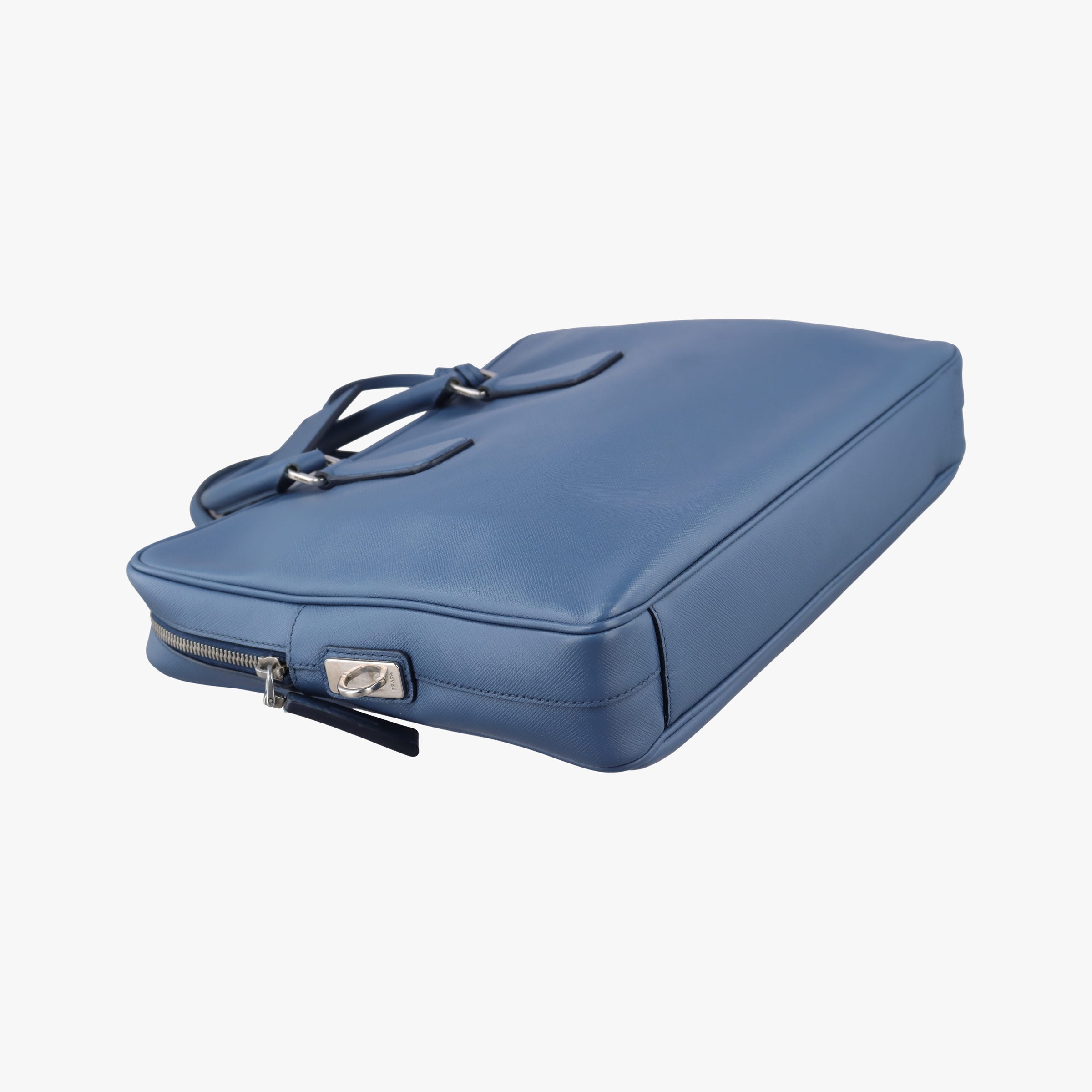 business bag briefcase Blue SAFFIANO Leather 2VE363 7/Iビジネスバッグ ブリーフケース ブルー サフィアーノレザー 2VE363 7/I