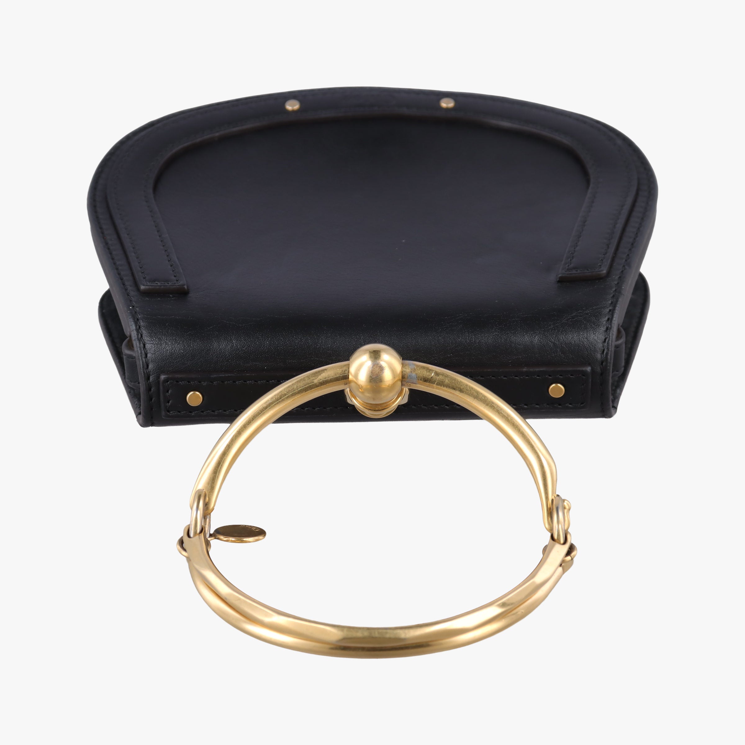 Bracelet Nile Black Leather 02 17 70 65ナイル ブレスレット ブラック レザー 02 17 70 65
