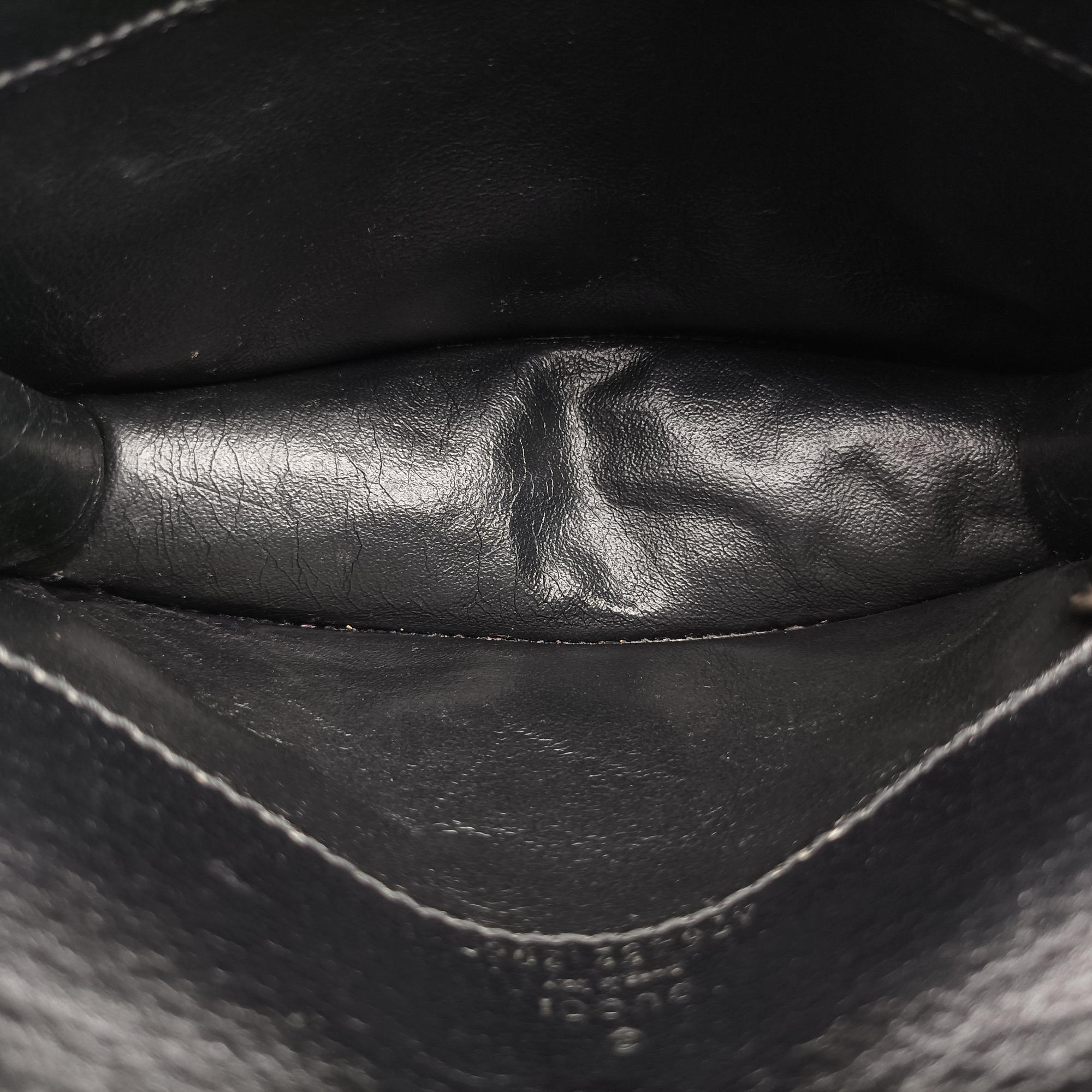 Dionysus Black denim×leather 476432 ディオニュソス ブラック デニム×レザー 476432