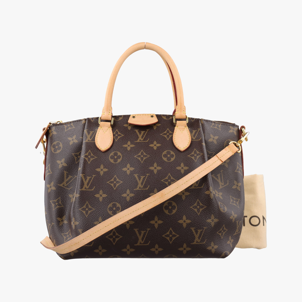 Vintage Louis Vuitton Turen PM brown Monogram Canvas M48813 shoulderbag | stylenewstar