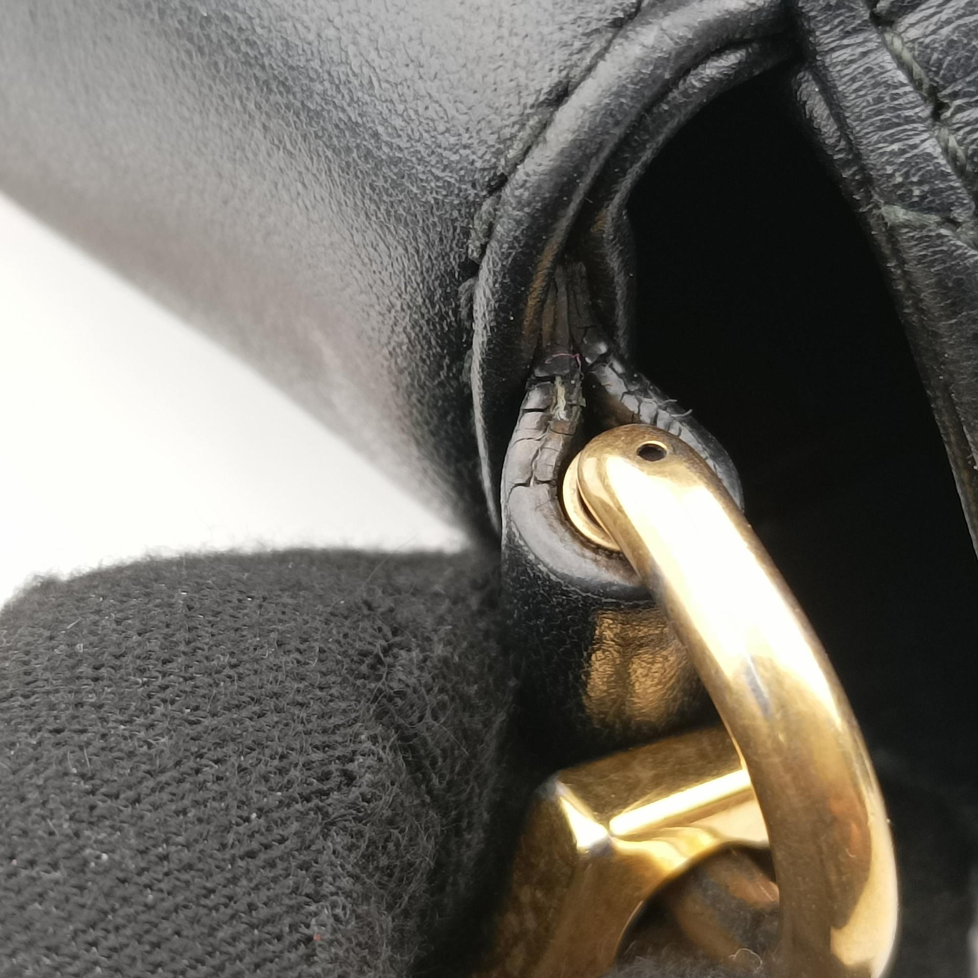 Secondhand Gucci GG Marmont Black Leather 498110 shoulderbag | stylenewstar