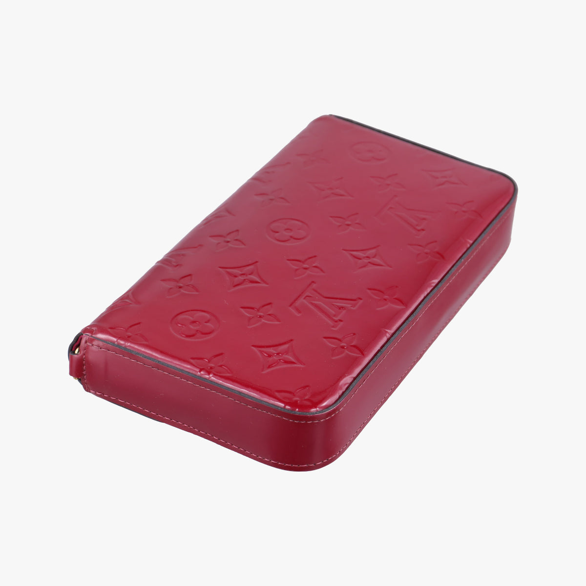 Pre-owned Louis Vuitton Pochette Felicie CERISE Vernis M61293 shoulderbag | stylenewstar