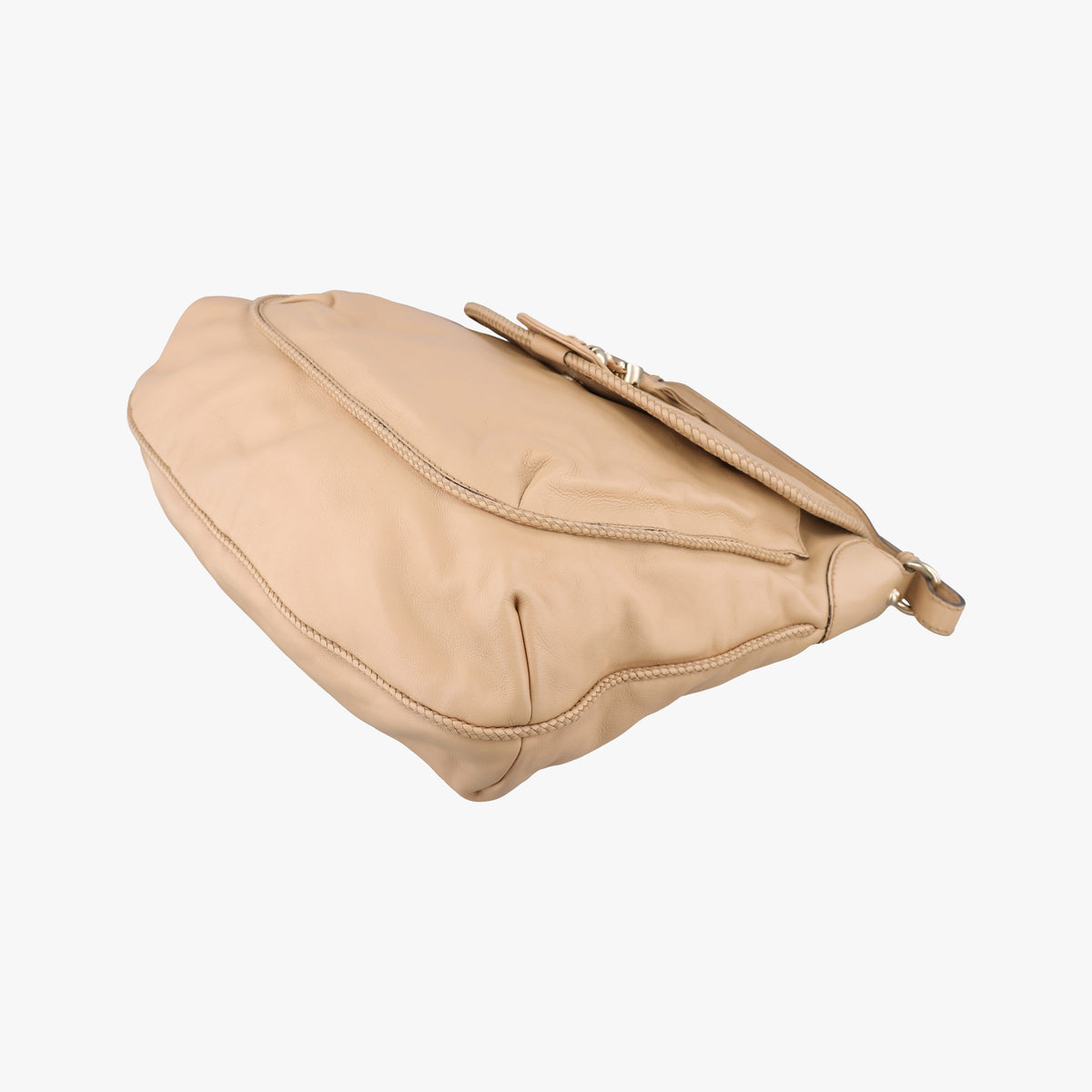Marrakech Beige Leather 257021 C011091645マラケシュ Gチャーム ベージュ レザー 257021 C011091645
