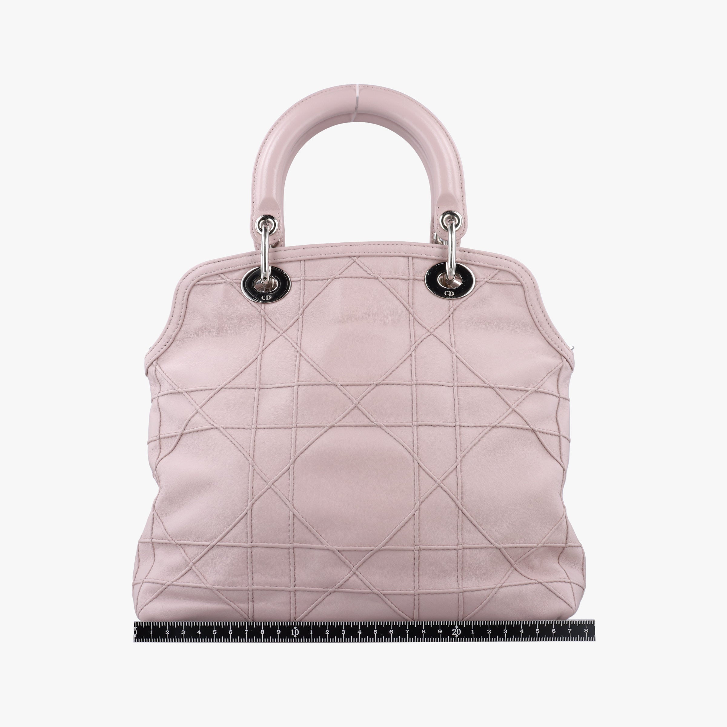 Pre-owned Christian Dior Granville Pink lambskin handbag | stylenewstar