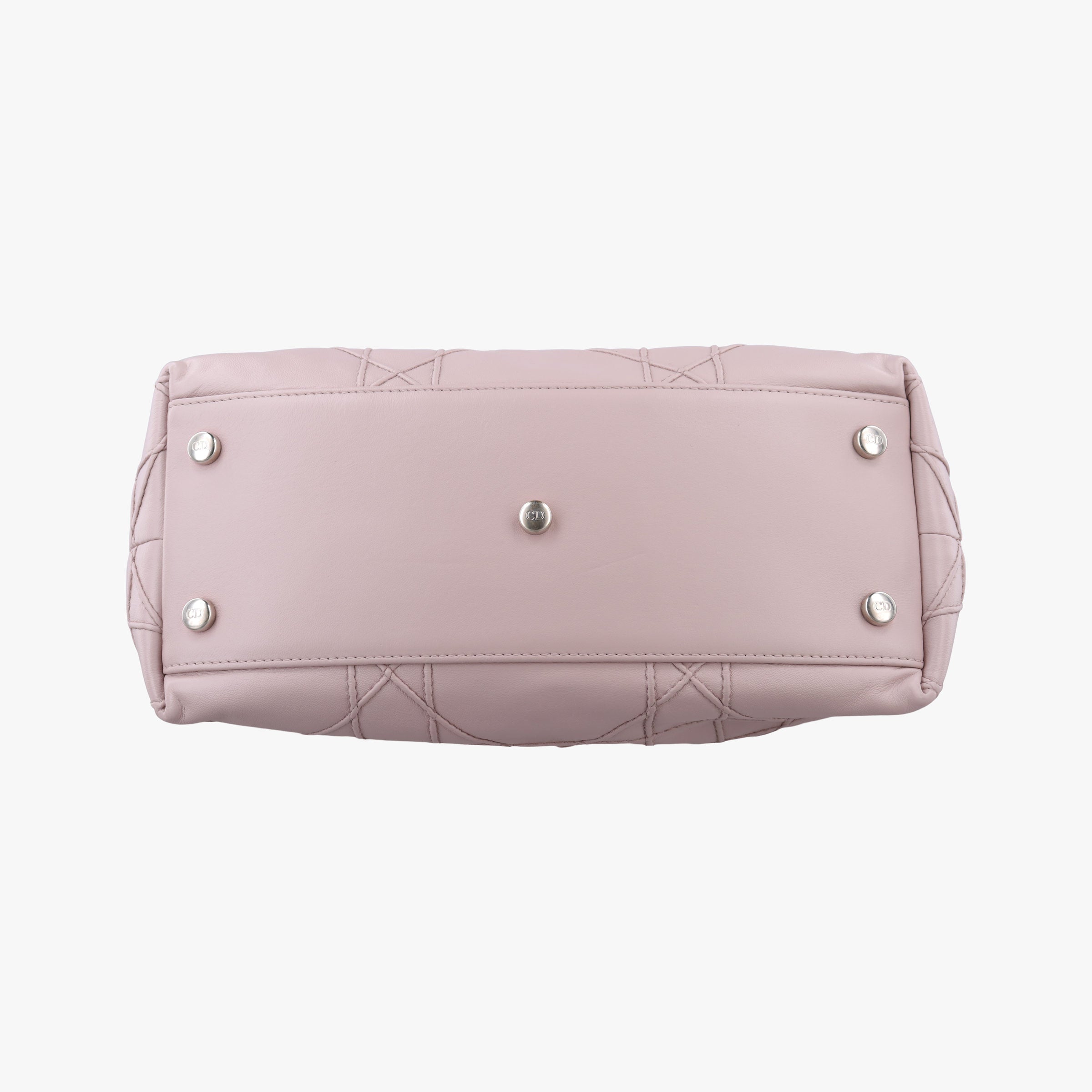 Pre-owned Christian Dior Granville Pink lambskin handbag | stylenewstar
